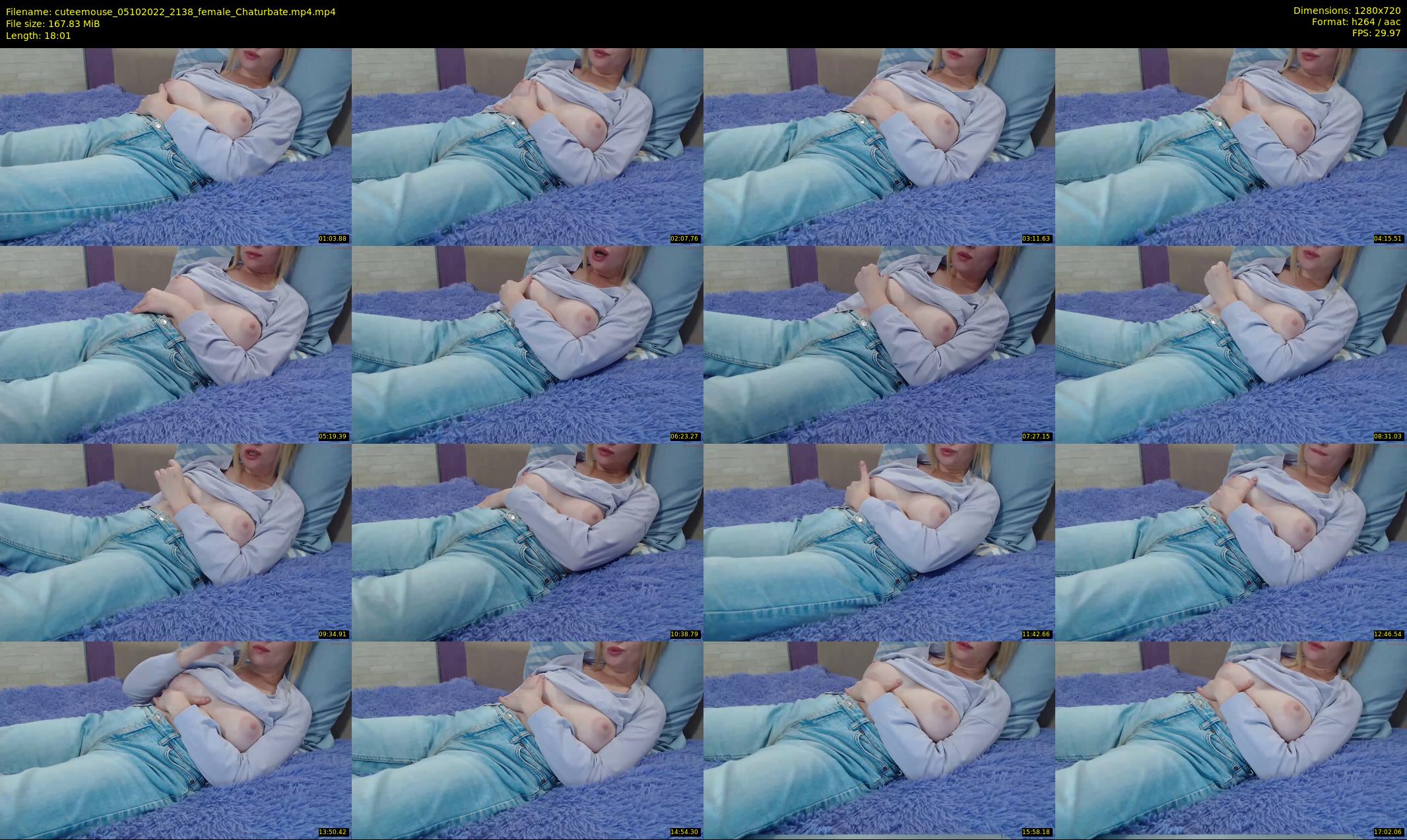 cuteemouse — 19 minute Chaturbate female cam show recording, 720p, Oct 5, 2022