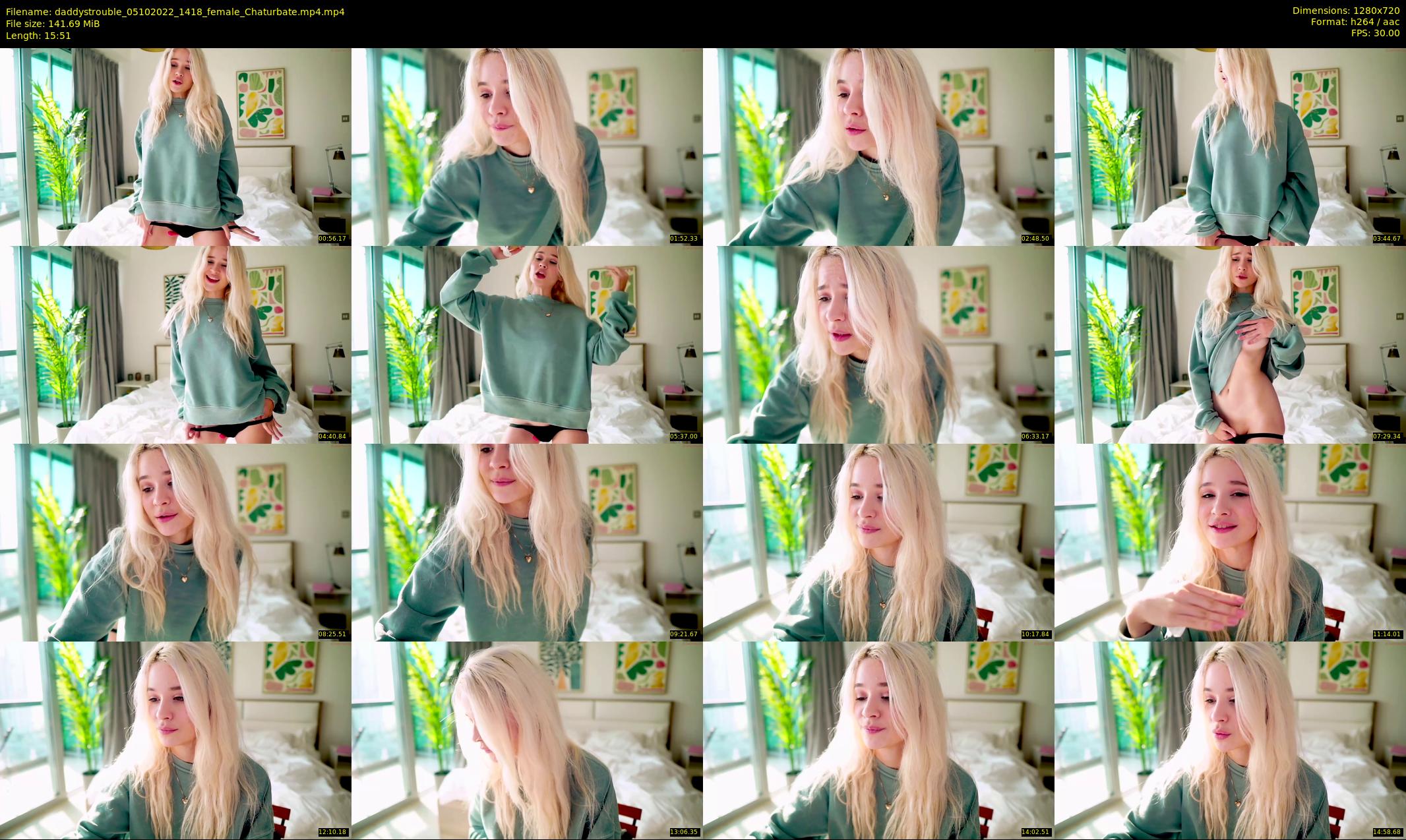 daddystrouble — 16 minute Chaturbate female cam show recording, 720p, Oct 5, 2022
