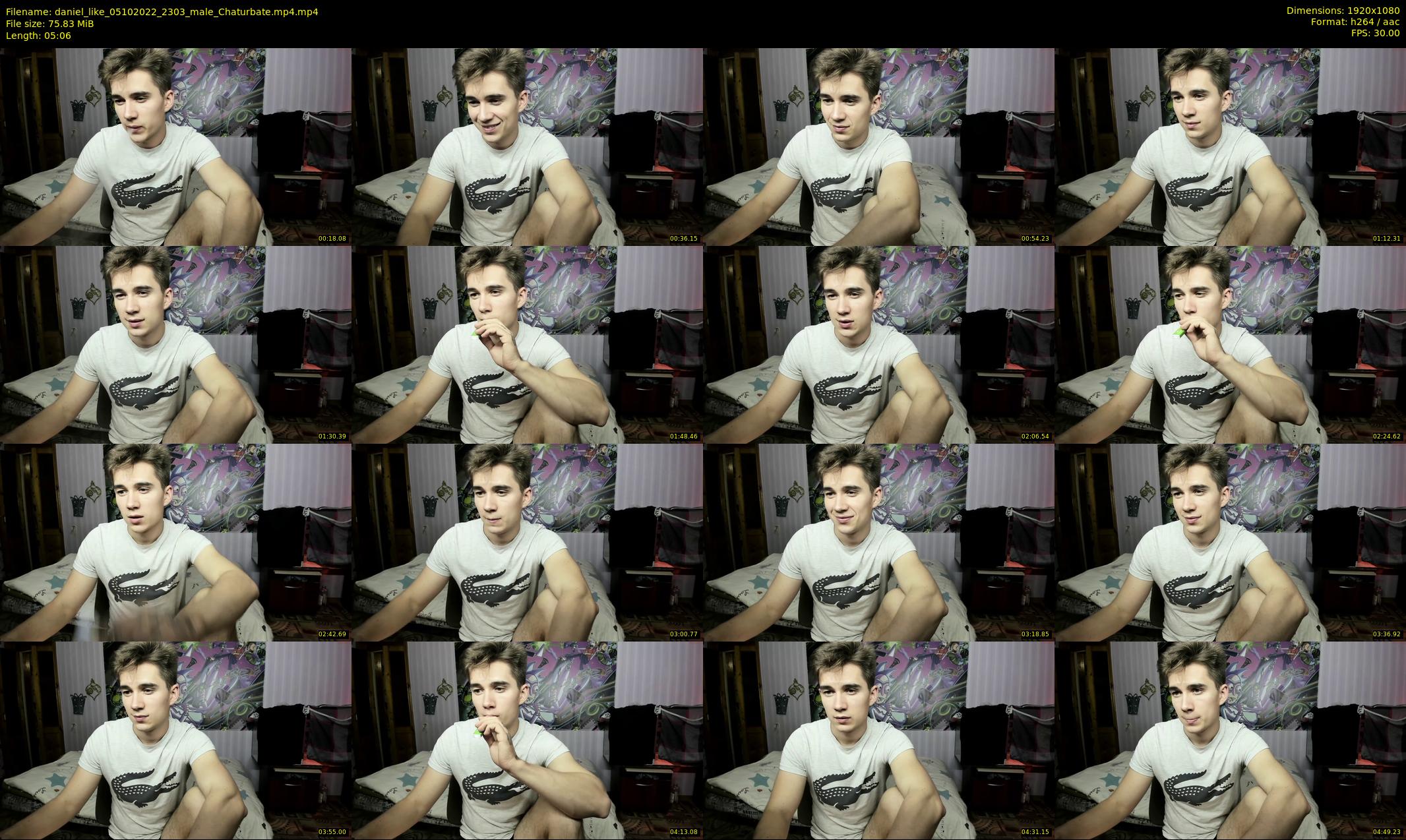 daniel_like — 6 minute Chaturbate male cam show recording, 1080p, Oct 5, 2022