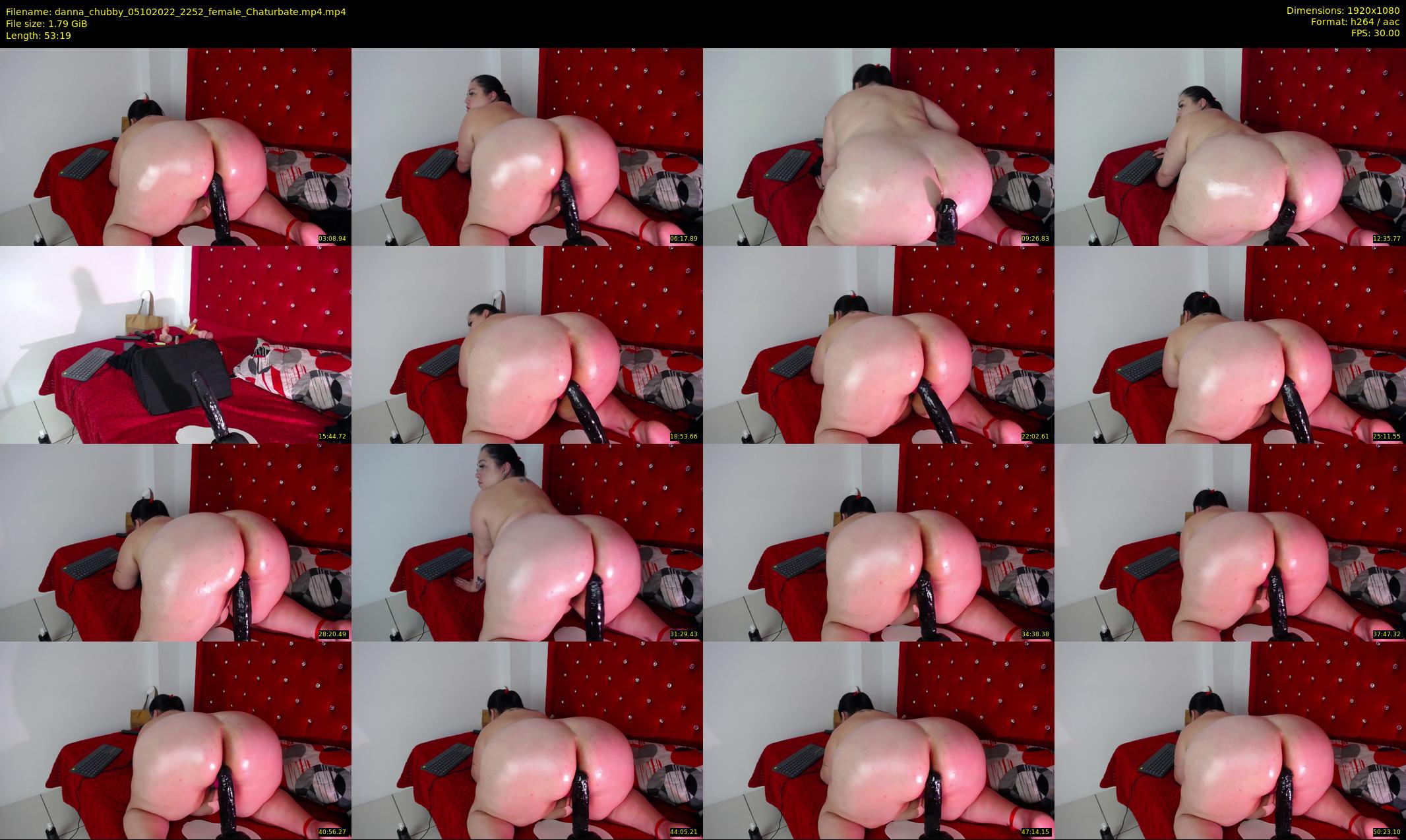 danna_chubby — 54 minute Chaturbate female cam show recording, 1080p, Oct 5, 2022