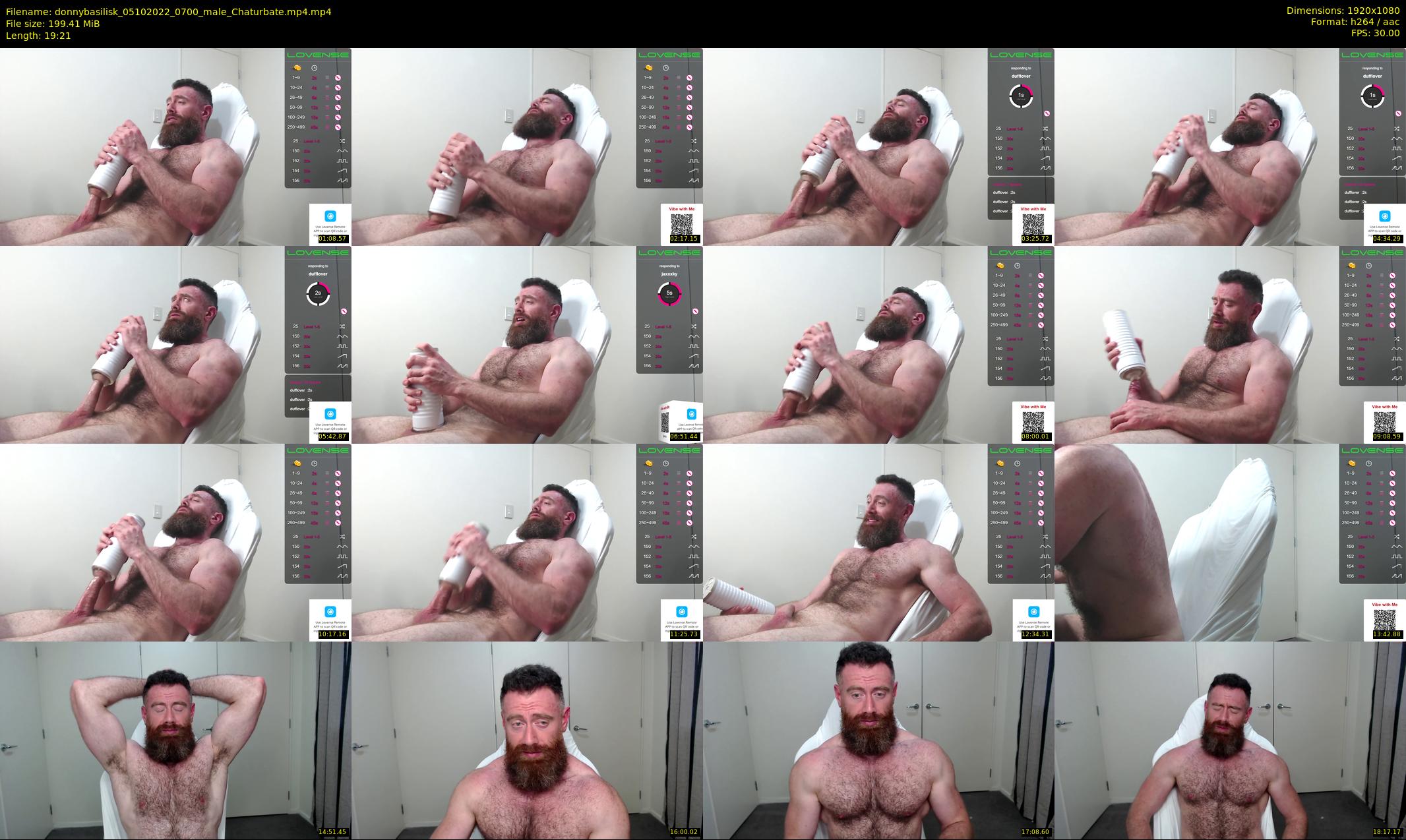 donnybasilisk — 20 minute Chaturbate male cam show recording, 1080p, Oct 5, 2022