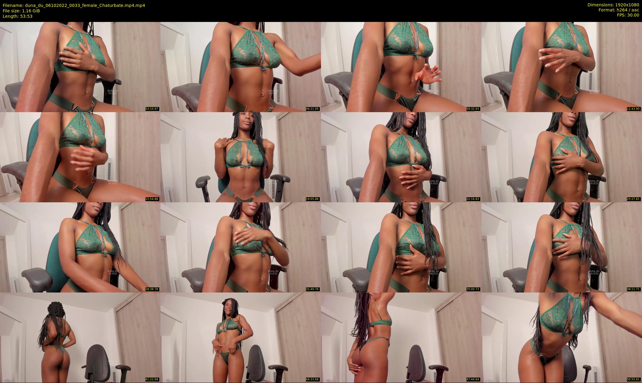 duna_du — 54 minute Chaturbate female cam show recording, 1080p, Oct 6, 2022
