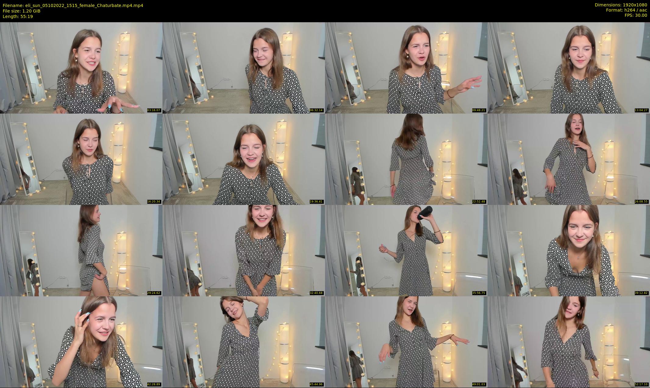 eli_sun — 56 minute Chaturbate female cam show recording, 1080p, Oct 5, 2022