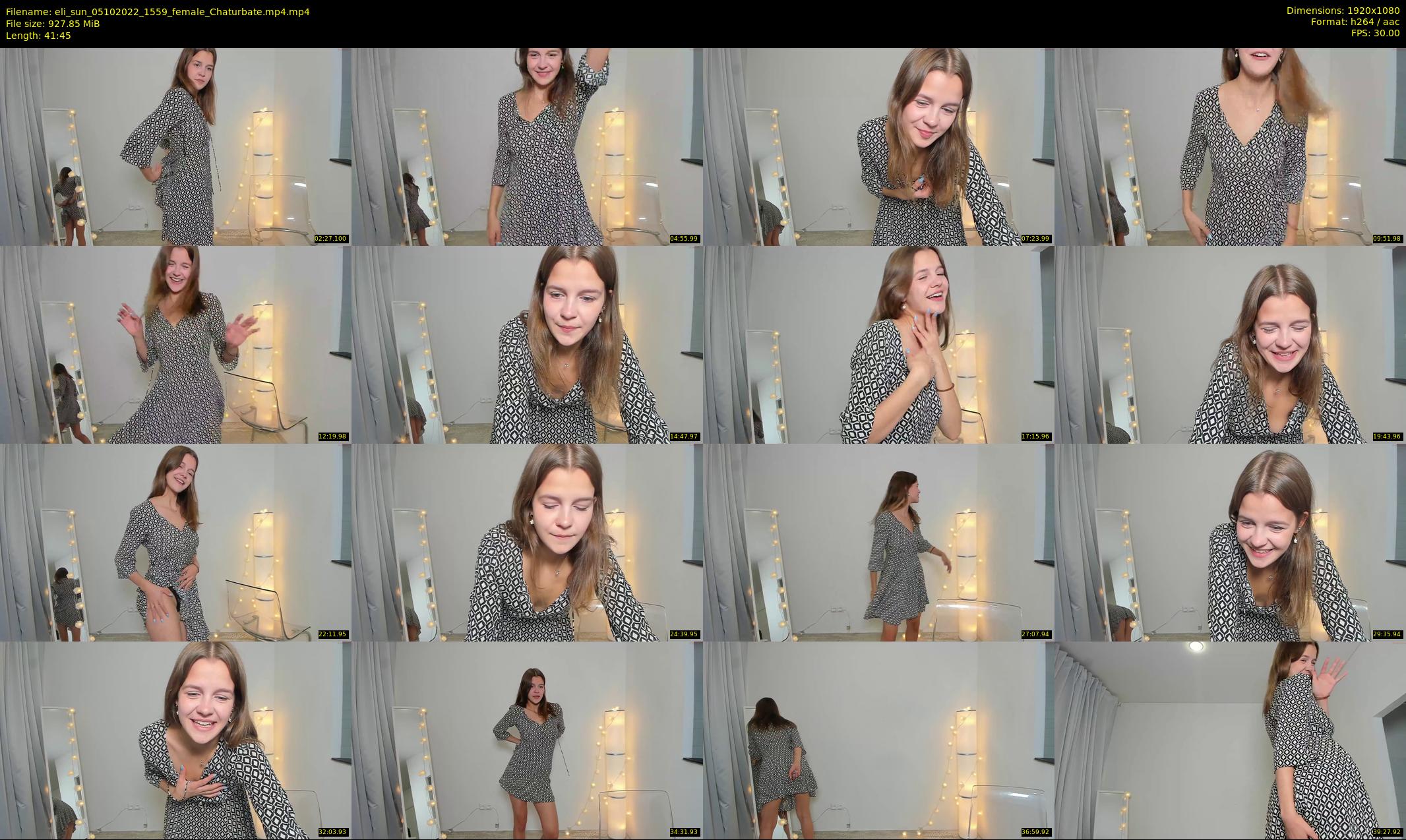 eli_sun — 42 minute Chaturbate female cam show recording, 1080p, Oct 5, 2022