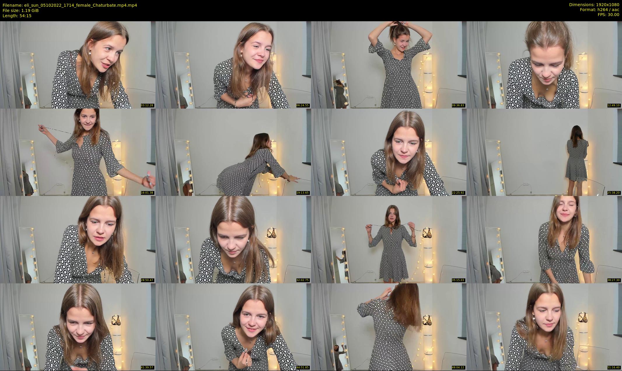 eli_sun — 55 minute Chaturbate female cam show recording, 1080p, Oct 5, 2022