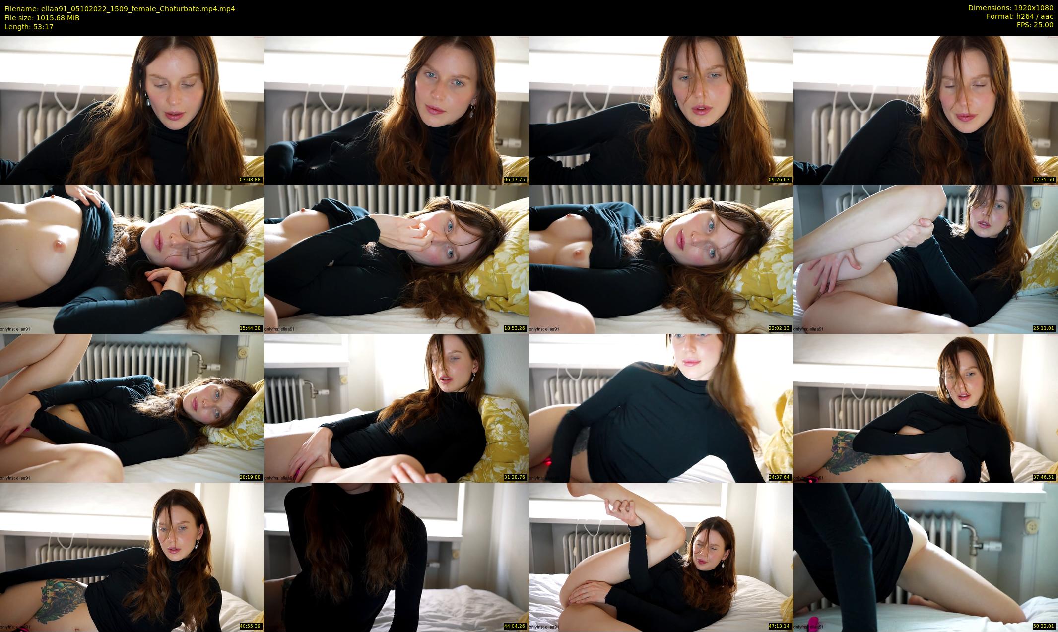 ellaa91 — 54 minute Chaturbate female cam show recording, 1080p, Oct 5, 2022