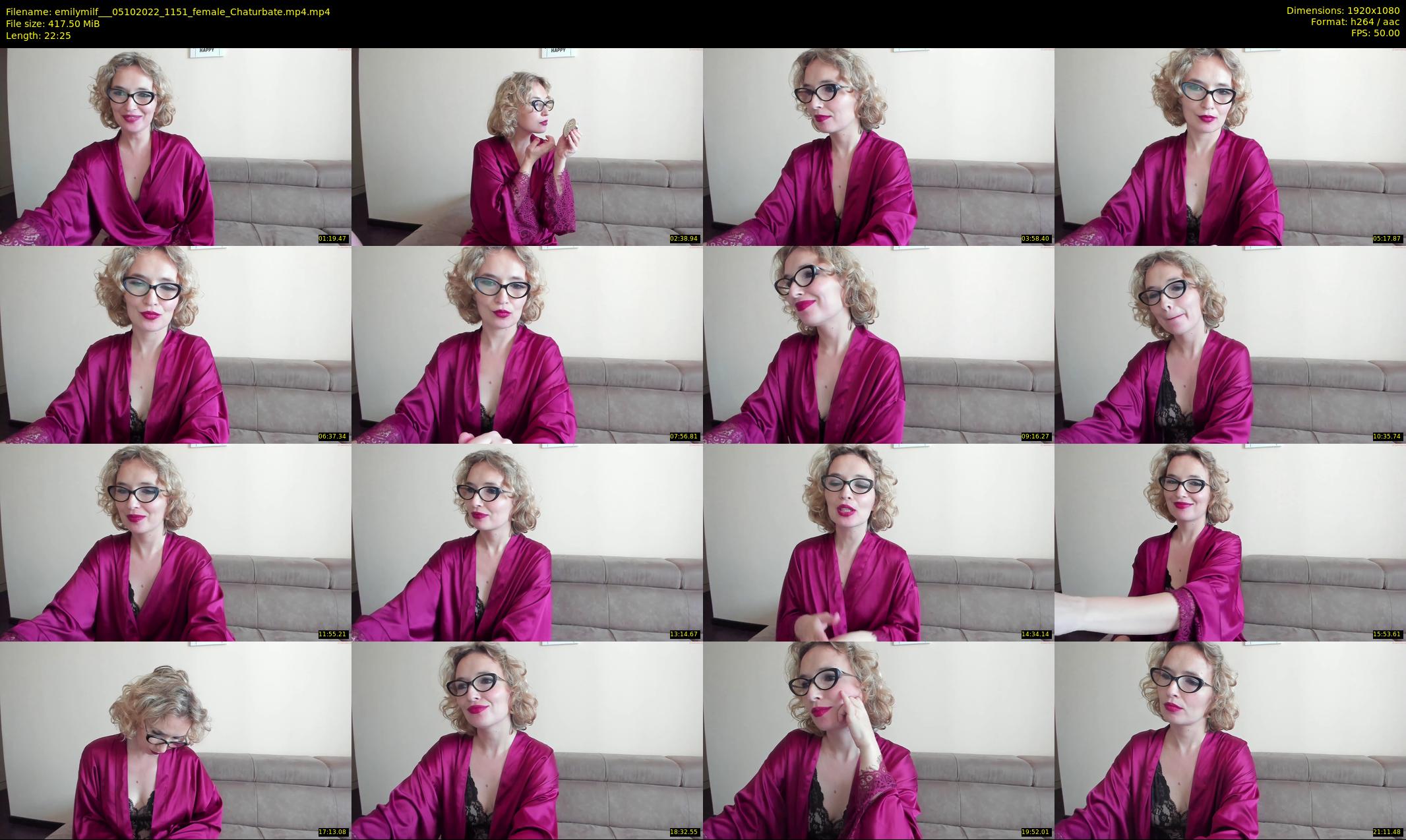 emilymilf__ — 23 minute Chaturbate female cam show recording, 1080p, Oct 5, 2022