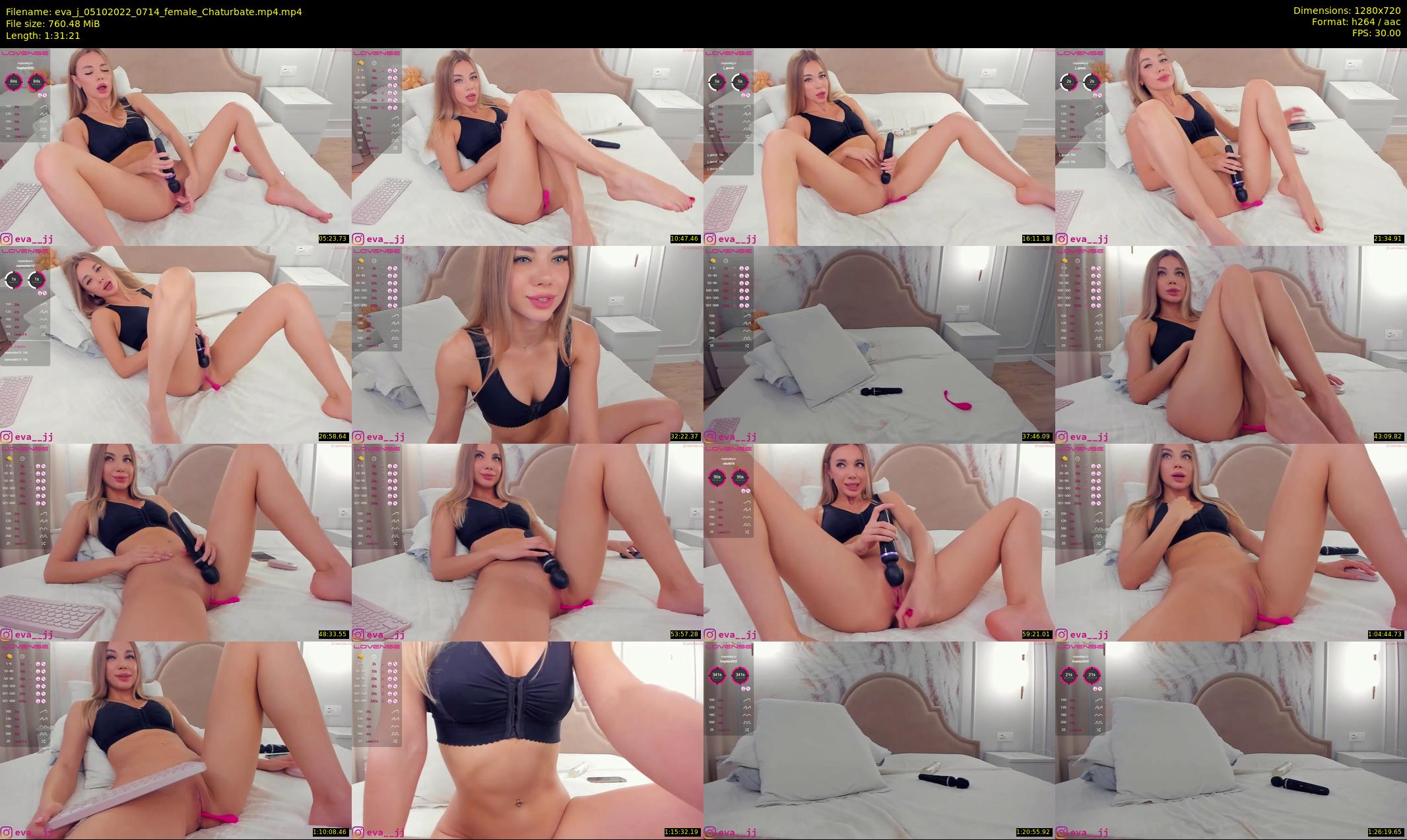 eva_j — 92 minute Chaturbate female cam show recording, 720p, Oct 5, 2022