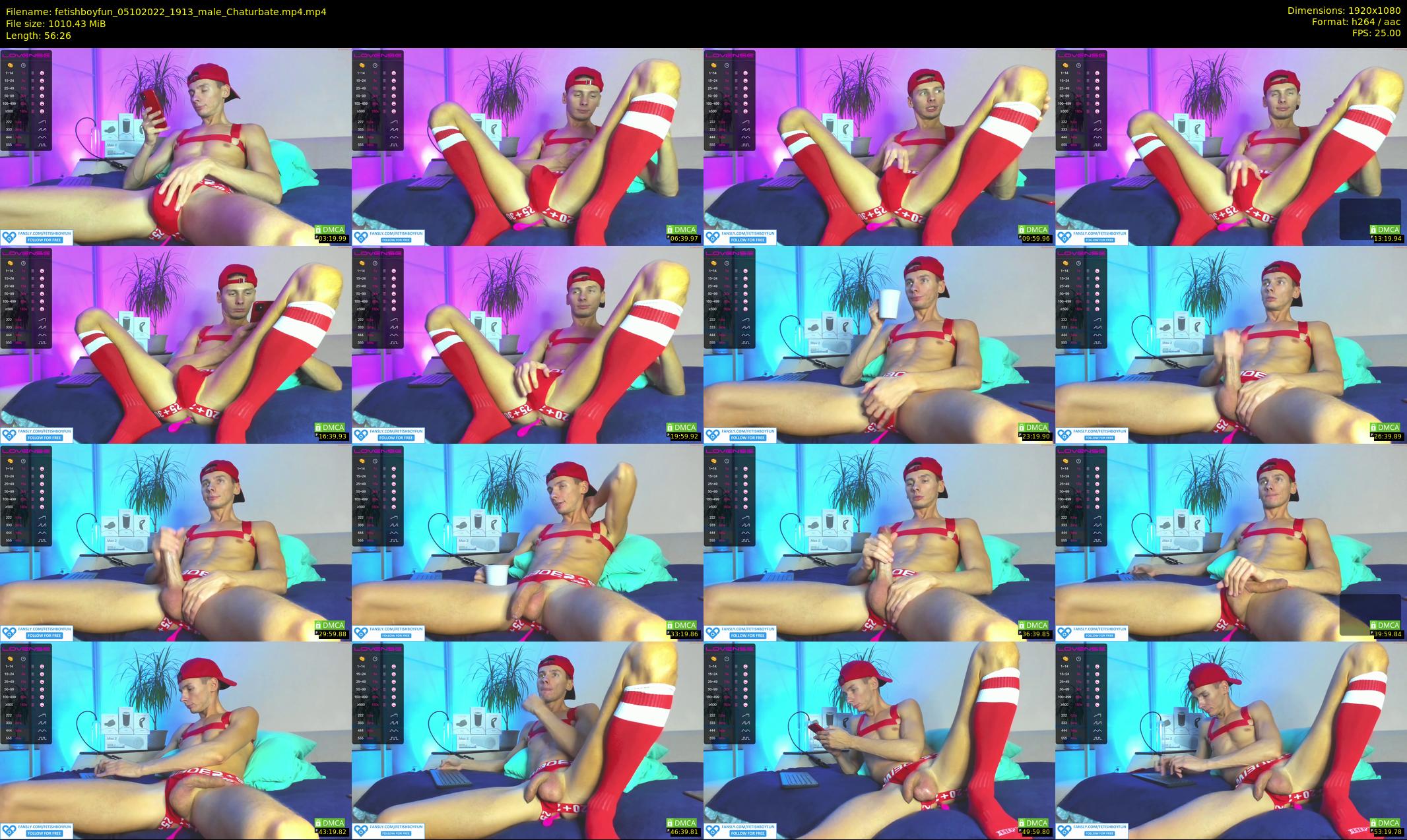 fetishboyfun — 57 minute Chaturbate male cam show recording, 1080p, Oct 5, 2022
