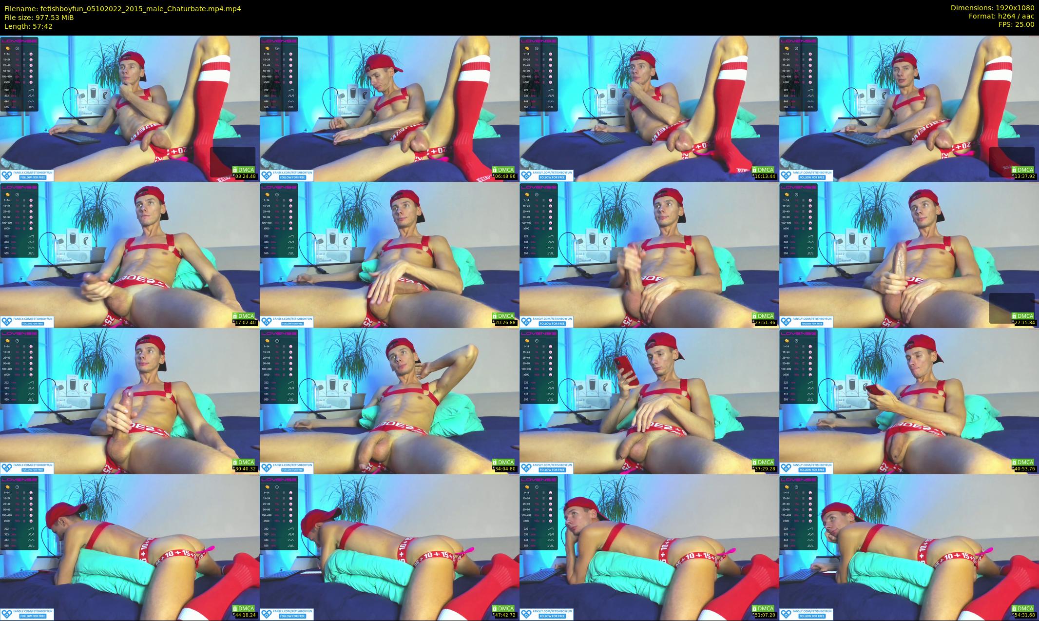 fetishboyfun — 58 minute Chaturbate male cam show recording, 1080p, Oct 5, 2022