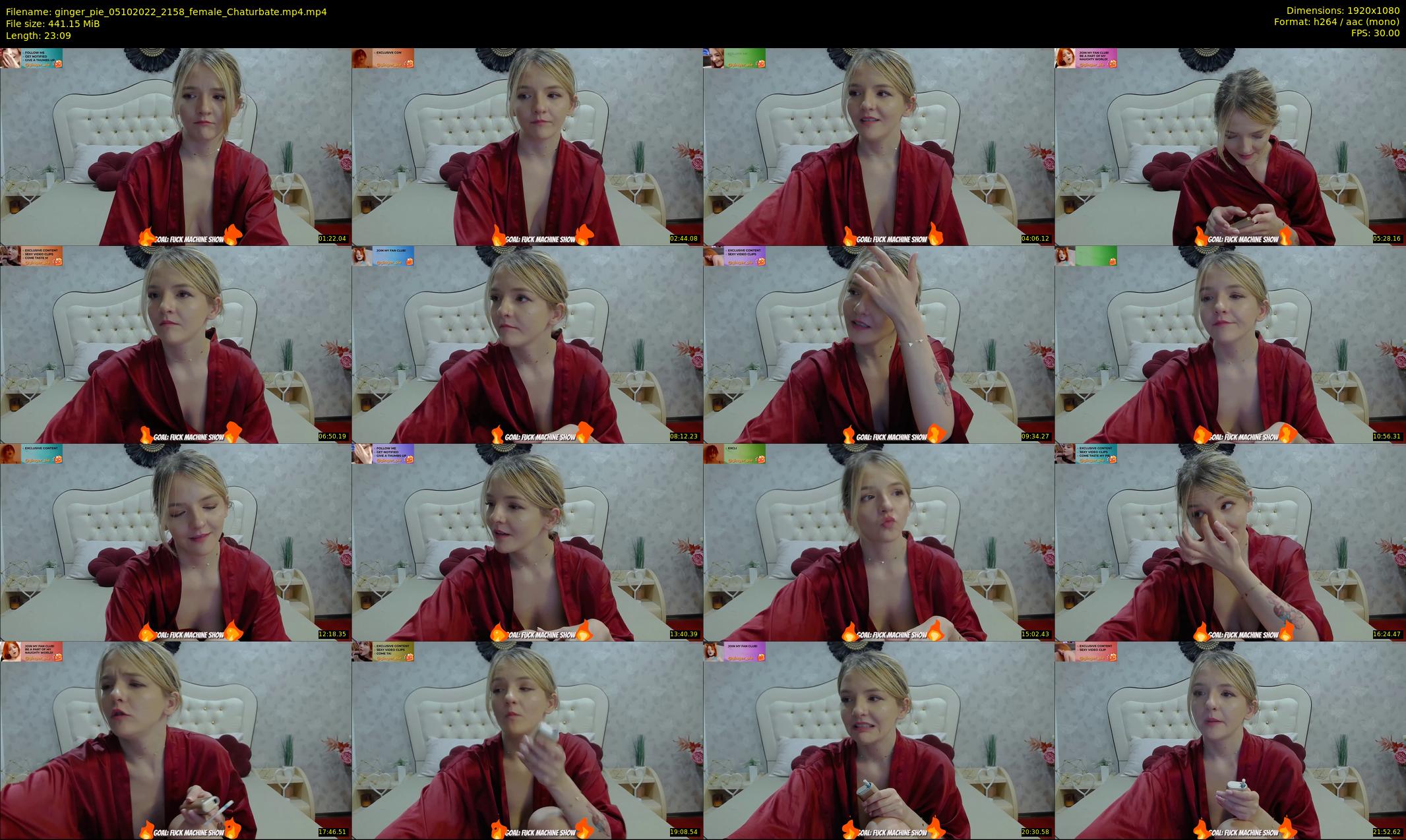 ginger_pie — 24 minute Chaturbate female cam show recording, 1080p, Oct 5, 2022