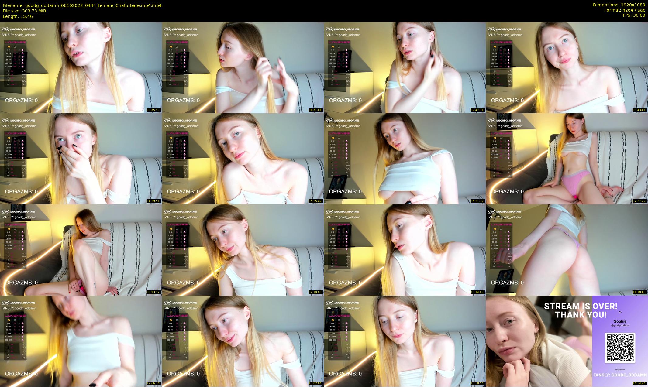 goodg_oddamn — 16 minute Chaturbate female cam show recording, 1080p, Oct 6, 2022