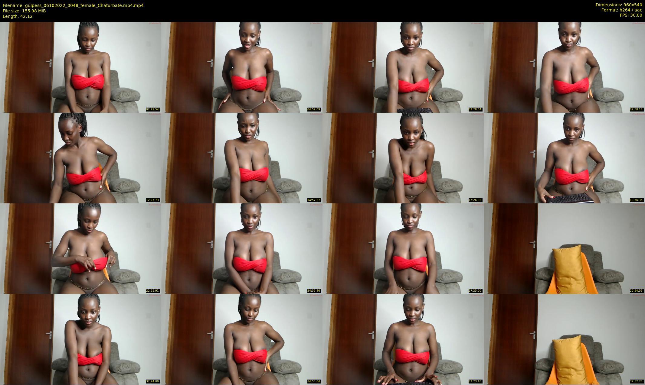 gulpess — 43 minute Chaturbate female cam show recording, 480p, Oct 6, 2022