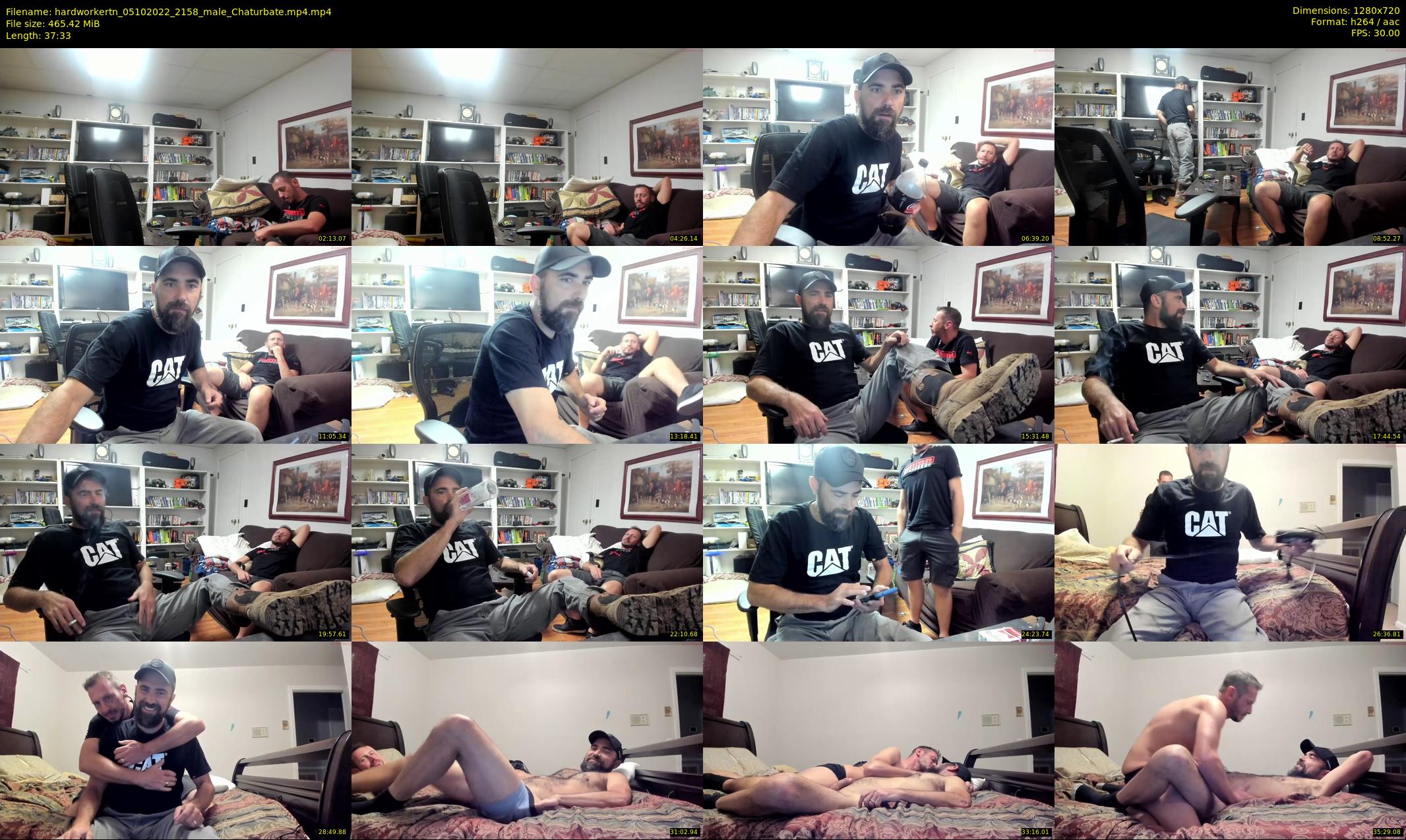 hardworkertn — 38 minute Chaturbate male cam show recording, 720p, Oct 5, 2022
