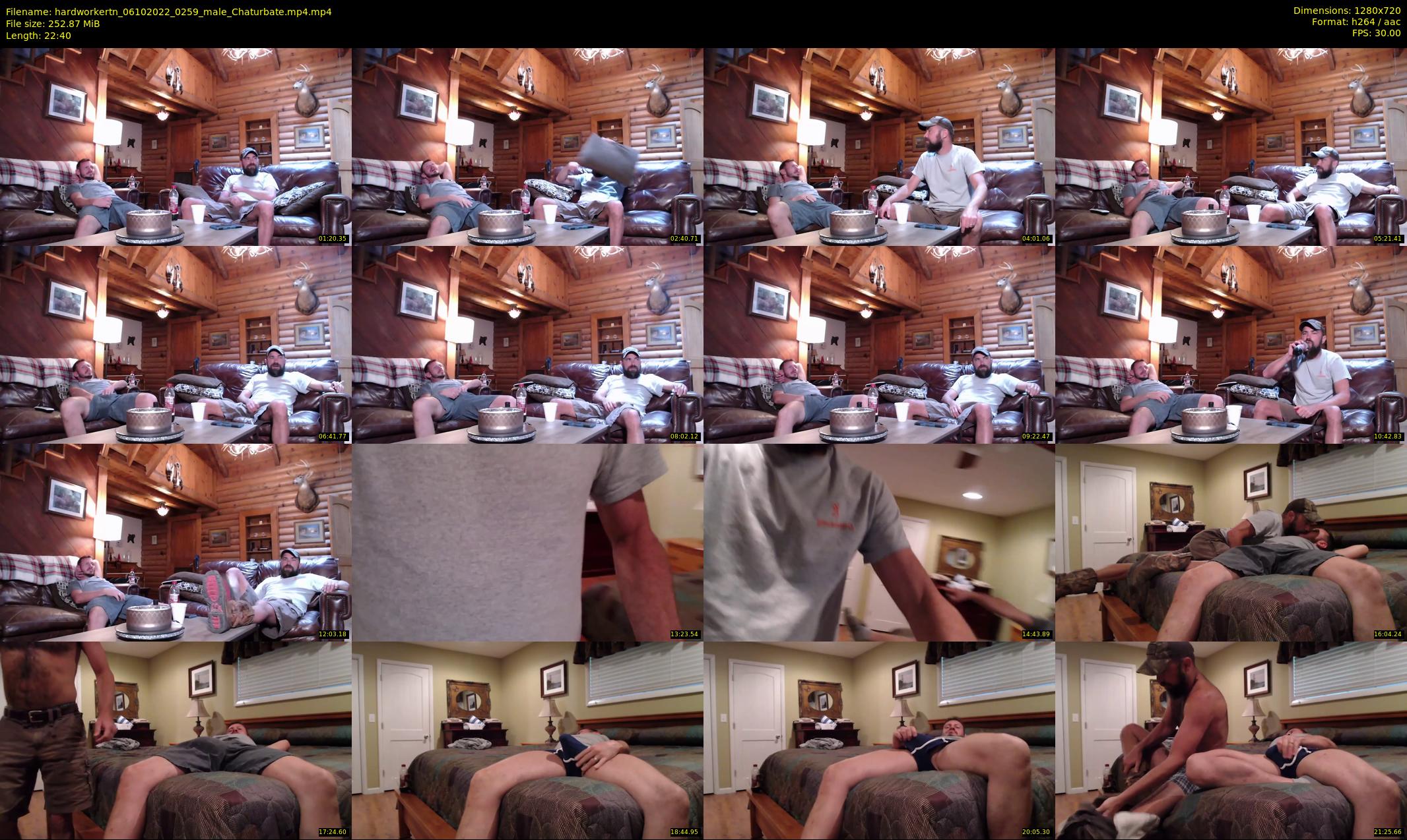 hardworkertn — 23 minute Chaturbate male cam show recording, 720p, Oct 6, 2022