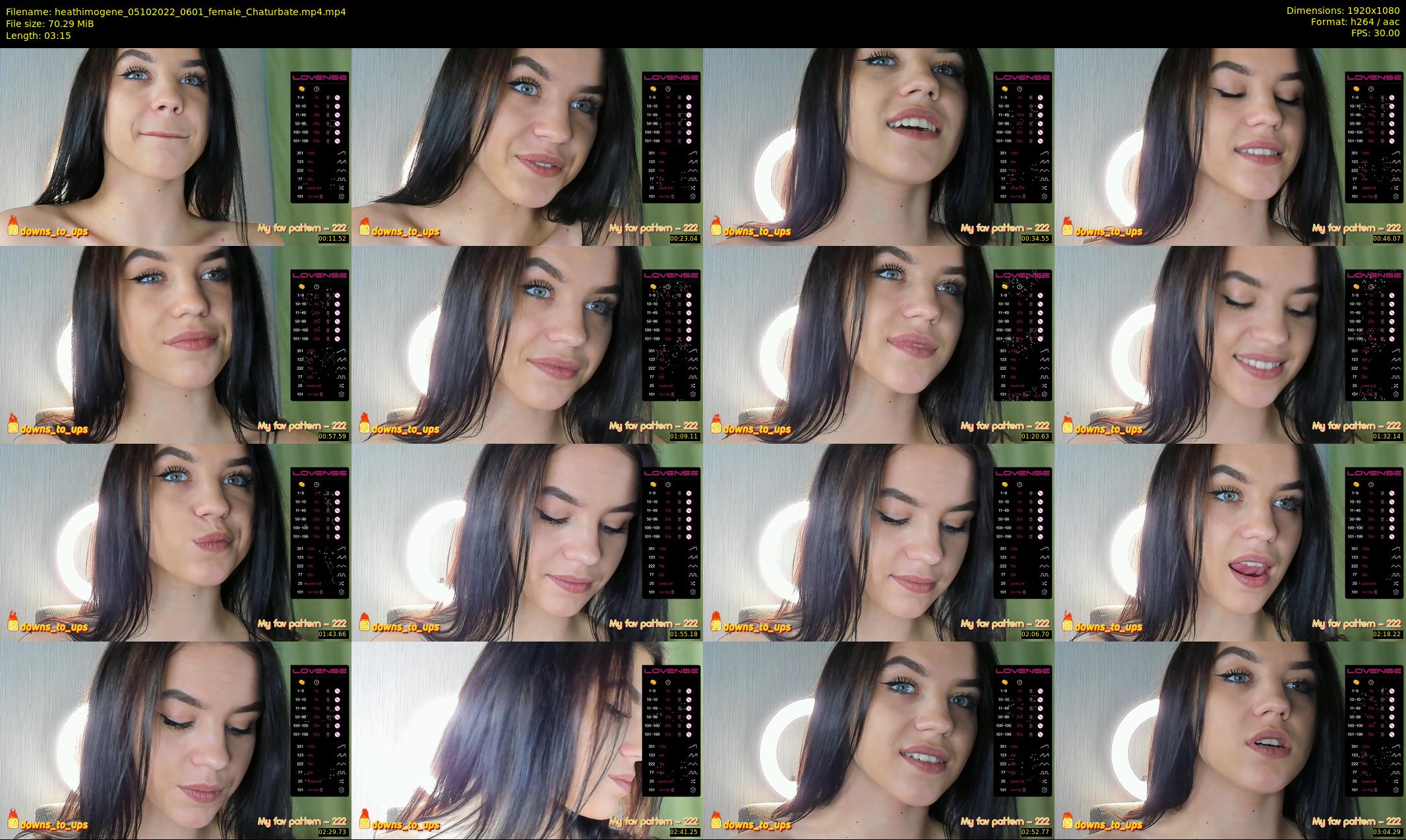 heathimogene — 4 minute Chaturbate female cam show recording, 1080p, Oct 5, 2022