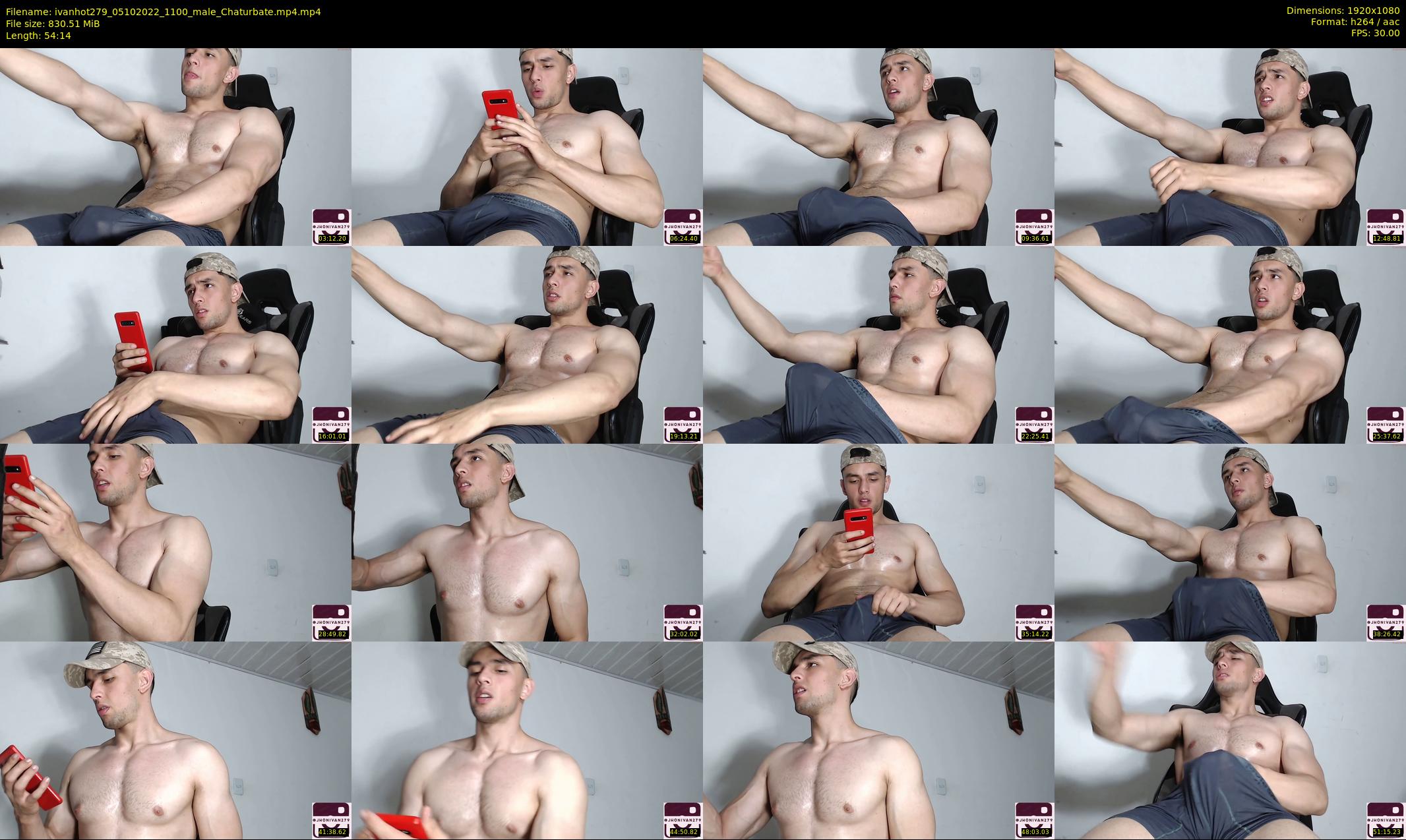 ivanhot279 — 55 minute Chaturbate male cam show recording, 1080p, Oct 5, 2022