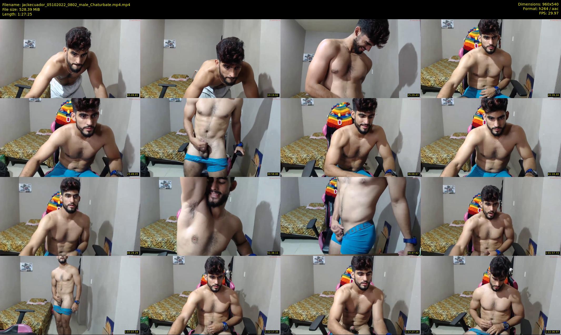 jackecuador — 88 minute Chaturbate male cam show recording, 480p, Oct 5, 2022