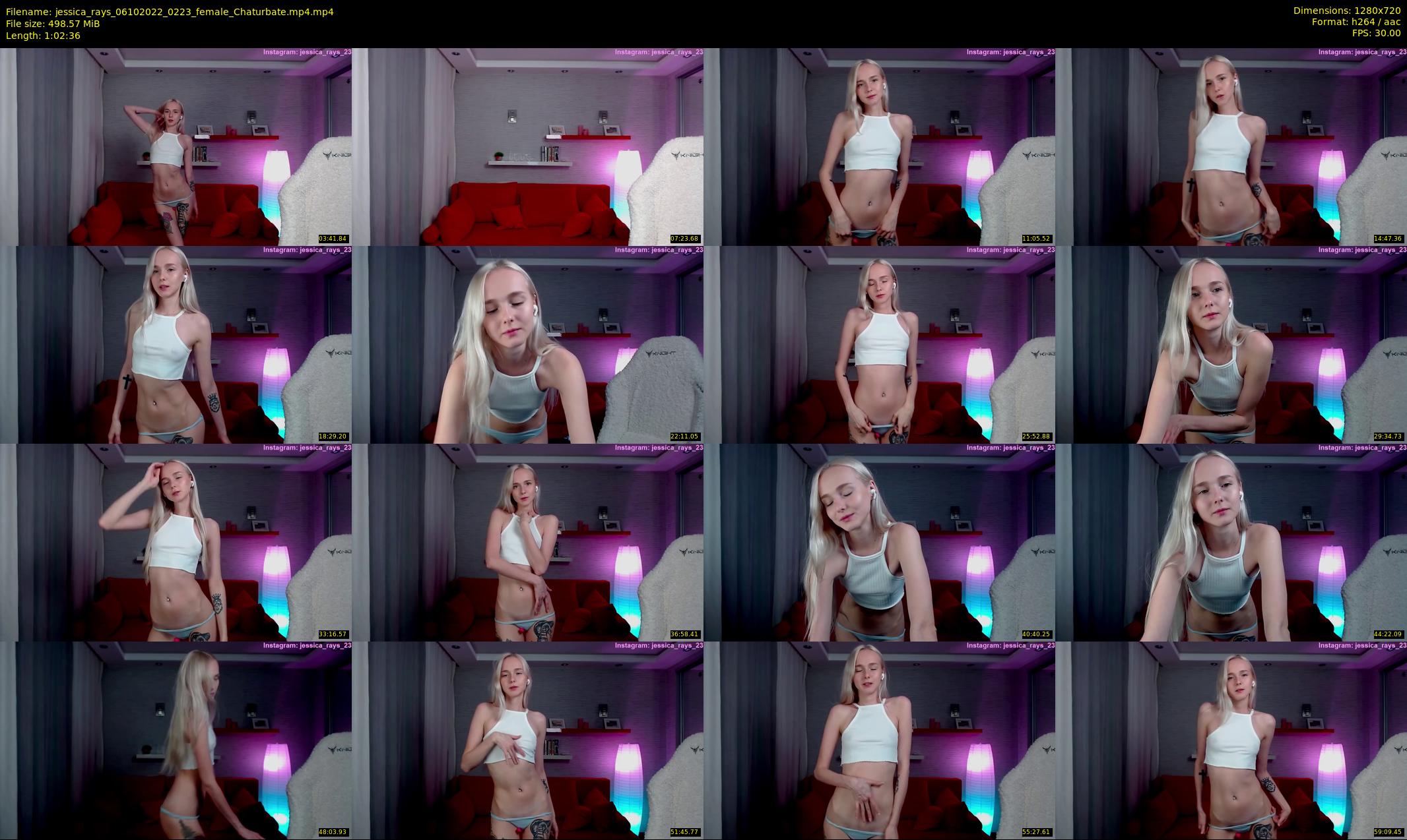 jessica_rays — 63 minute Chaturbate couple cam show recording, 720p, Oct 6, 2022