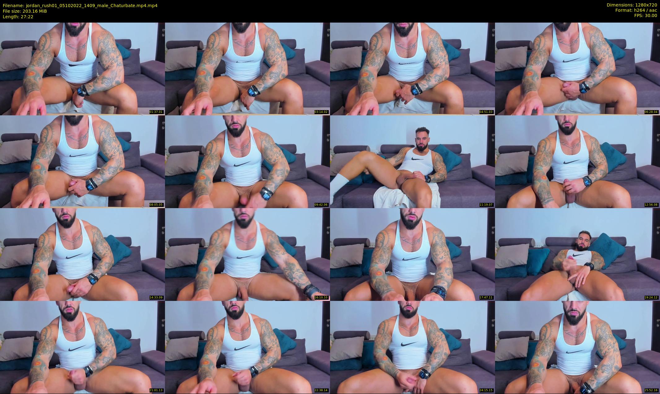 jordan_rush01 — 28 minute Chaturbate male cam show recording, 720p, Oct 5, 2022