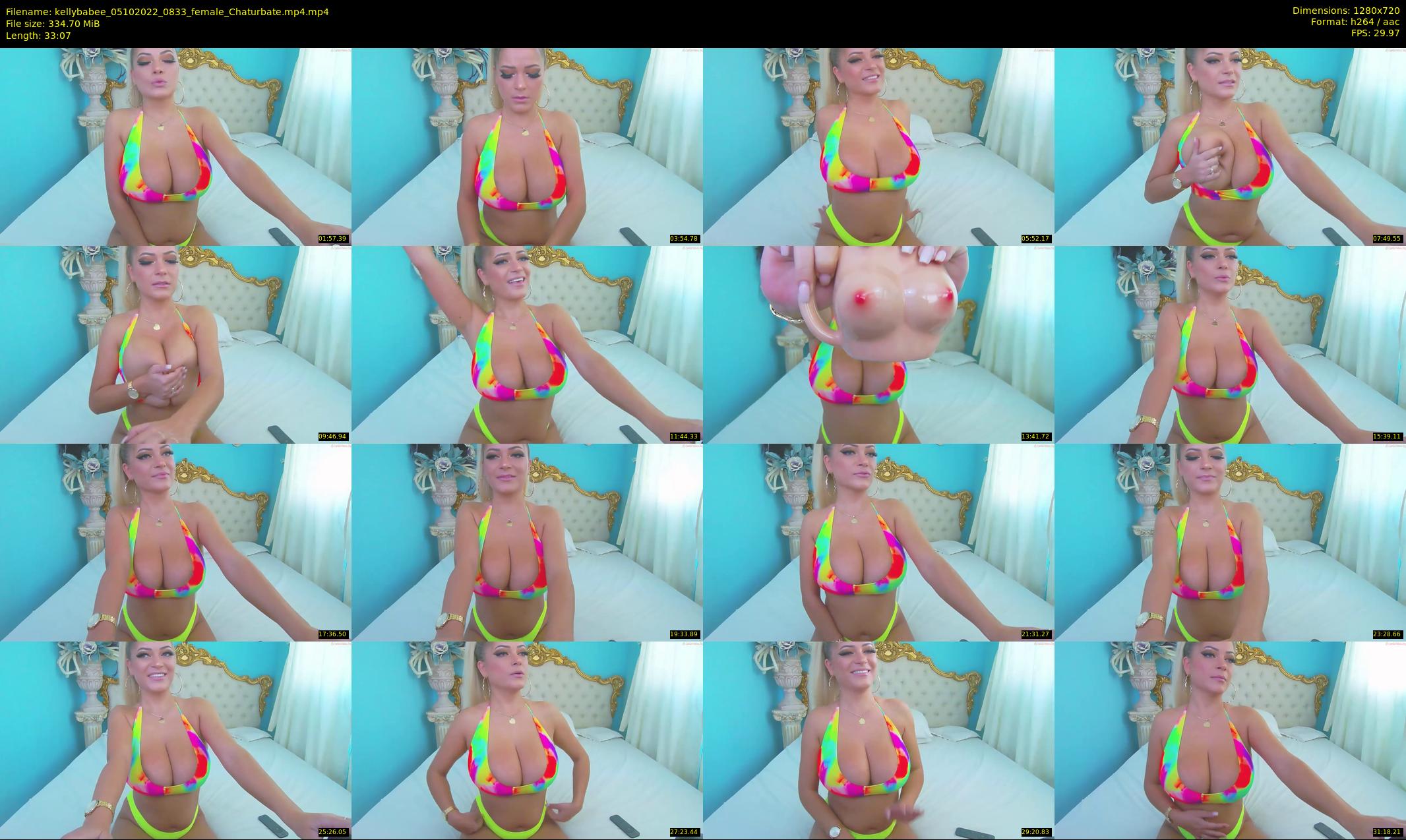 kellybabee — 34 minute Chaturbate female cam show recording, 720p, Oct 5, 2022