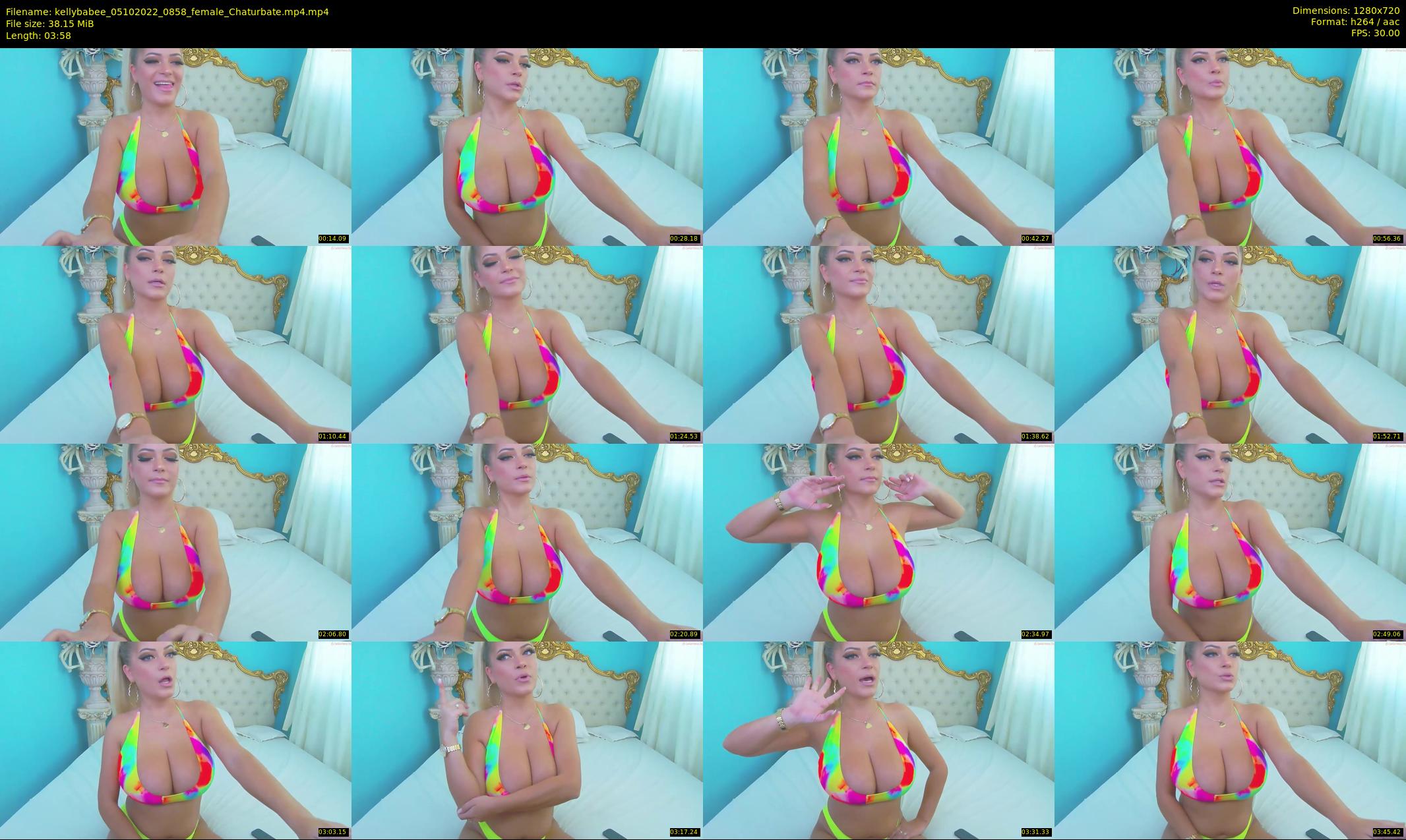 kellybabee — 4 minute Chaturbate female cam show recording, 720p, Oct 5, 2022