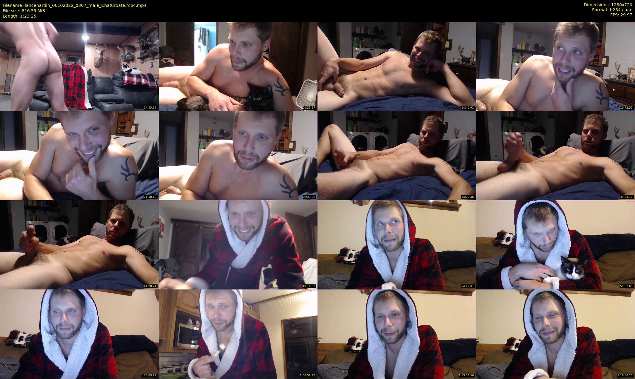 lancehardin — 84 minute Chaturbate male cam show recording, 720p, Oct 6, 2022