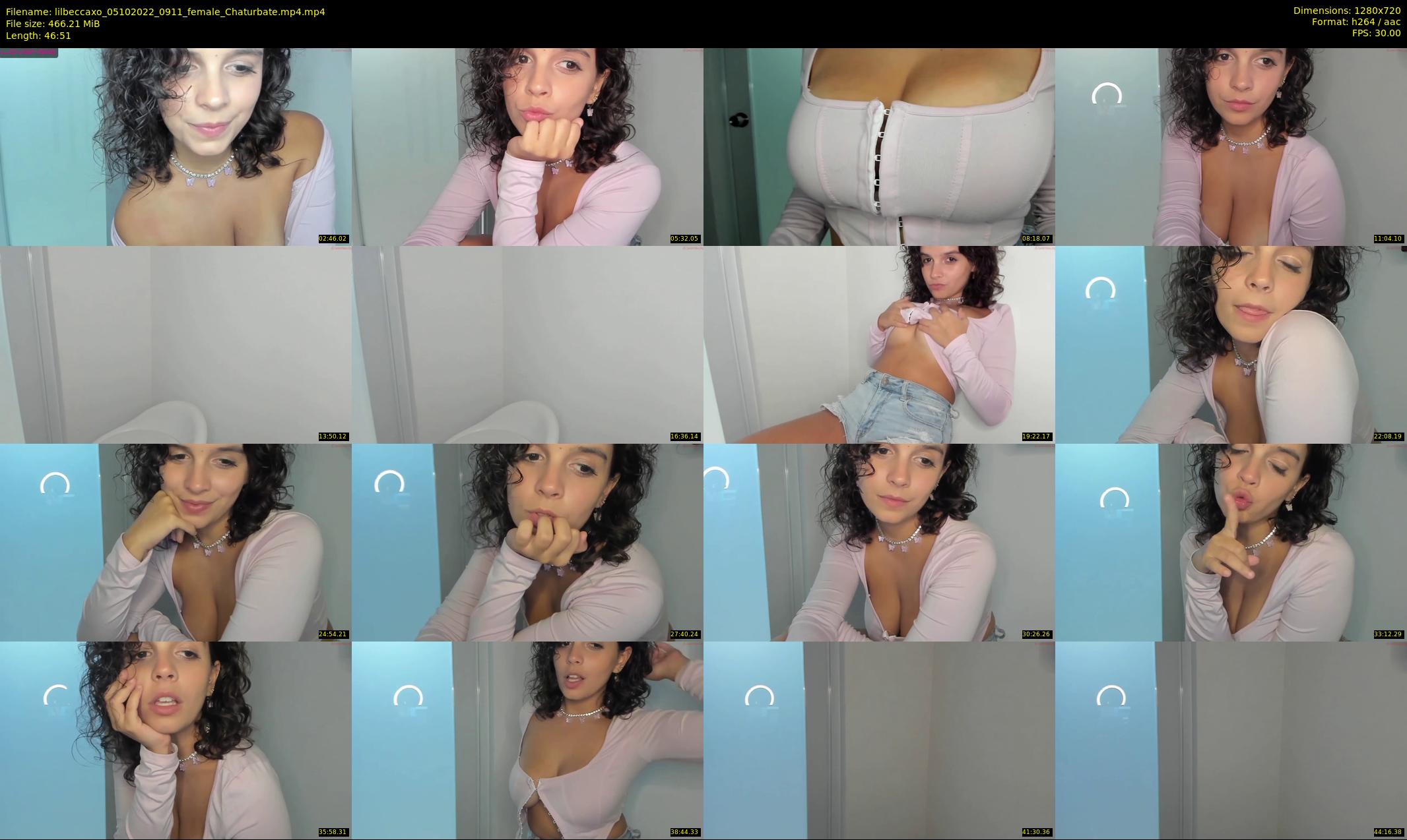 lilbeccaxo — 47 minute Chaturbate female cam show recording, 720p, Oct 5, 2022