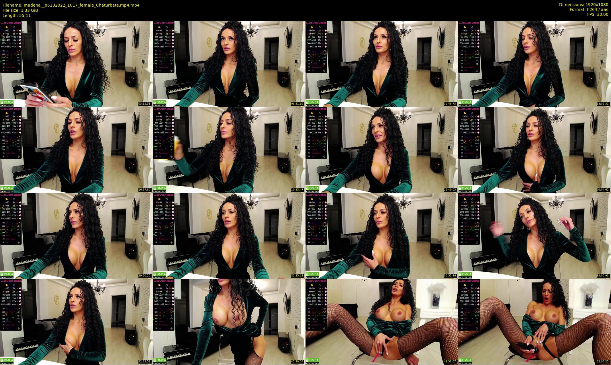 madena_ — 56 minute Chaturbate female cam show recording, 1080p, Oct 5, 2022