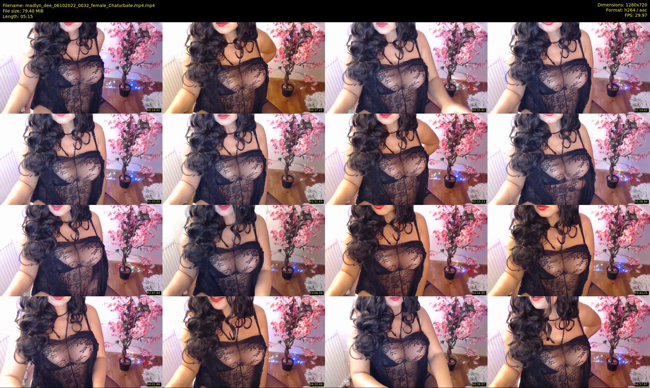 madlyn_dee — 6 minute Chaturbate female cam show recording, 720p, Oct 6, 2022