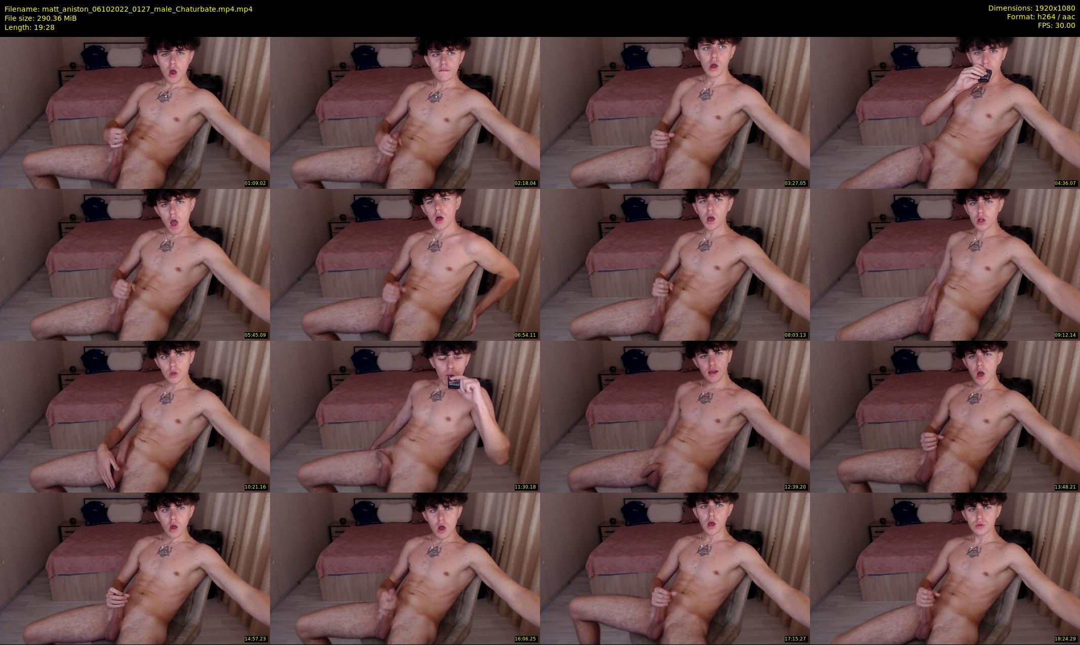 matt_aniston — 20 minute Chaturbate male cam show recording, 1080p, Oct 6, 2022