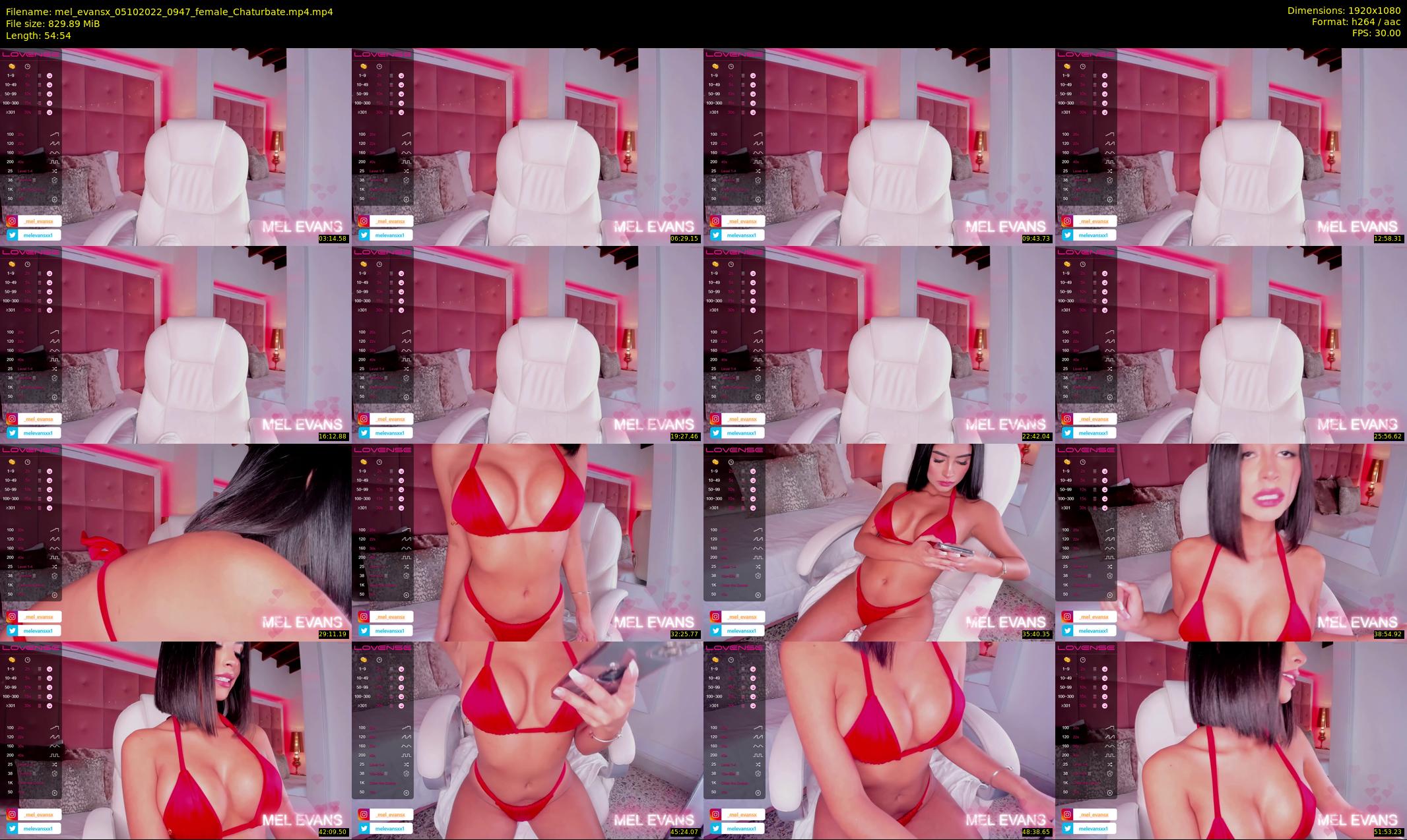 mel_evansx — 55 minute Chaturbate female cam show recording, 1080p, Oct 5, 2022