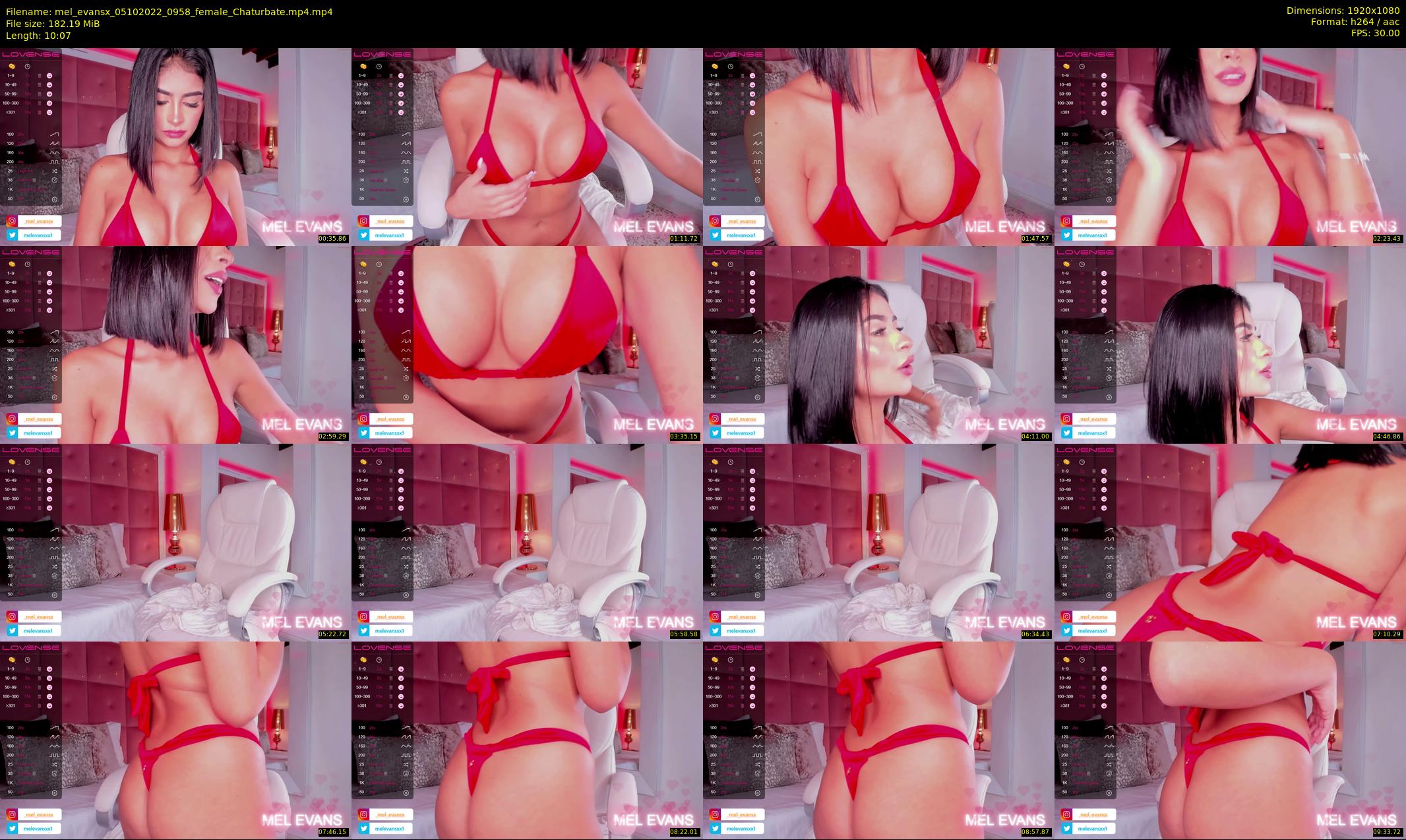 mel_evansx — 11 minute Chaturbate female cam show recording, 1080p, Oct 5, 2022