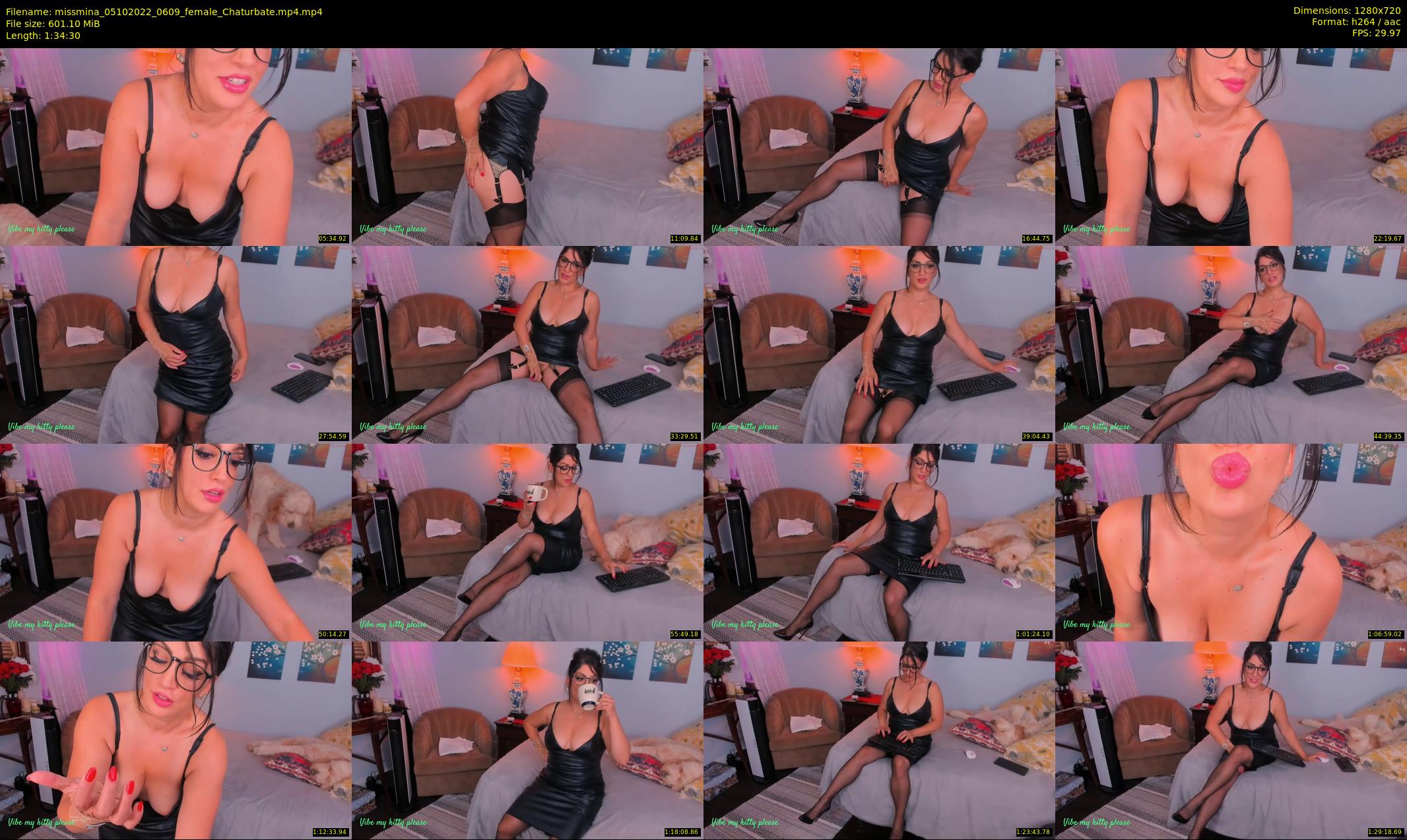 missmina — 95 minute Chaturbate female cam show recording, 720p, Oct 5, 2022