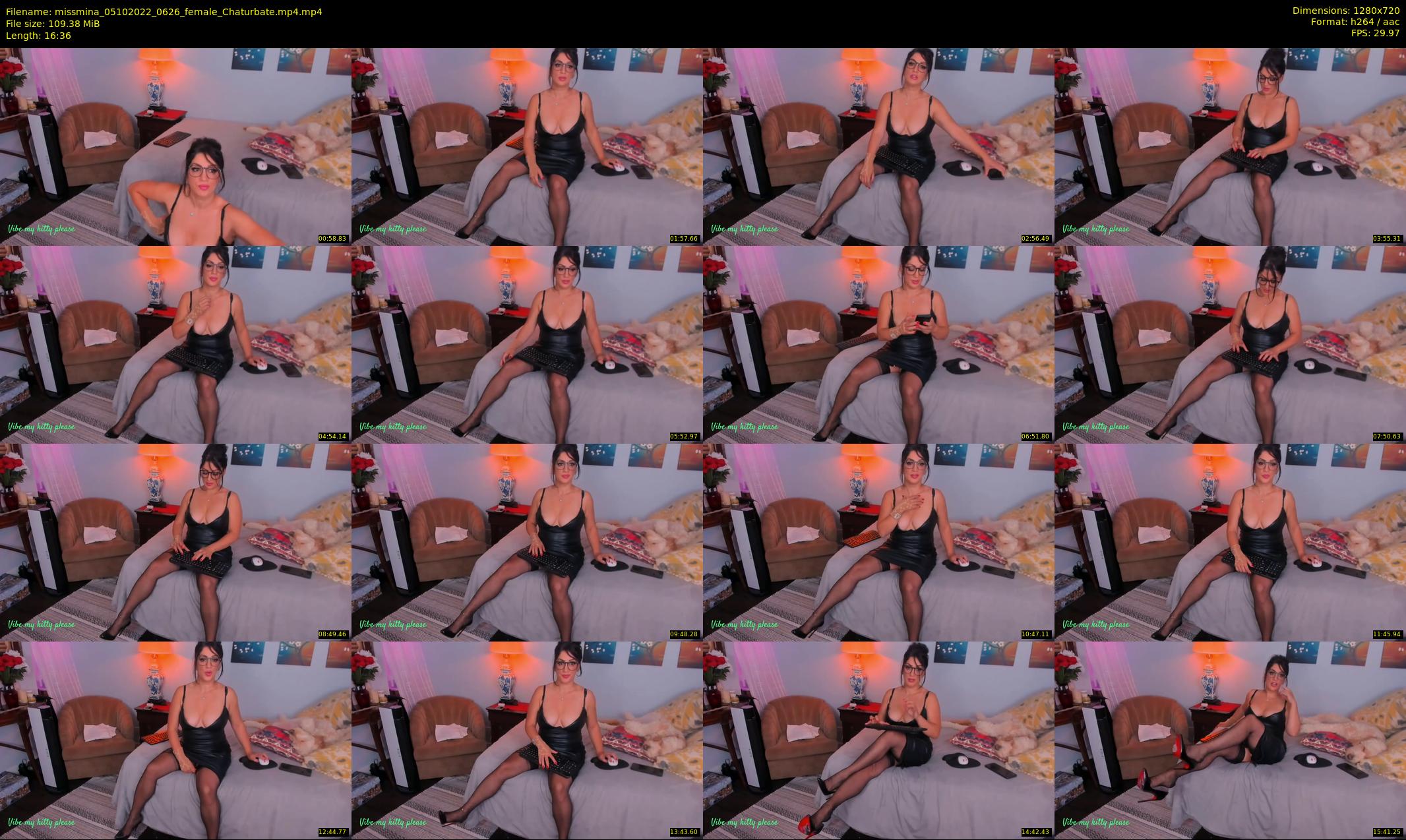 missmina — 17 minute Chaturbate female cam show recording, 720p, Oct 5, 2022