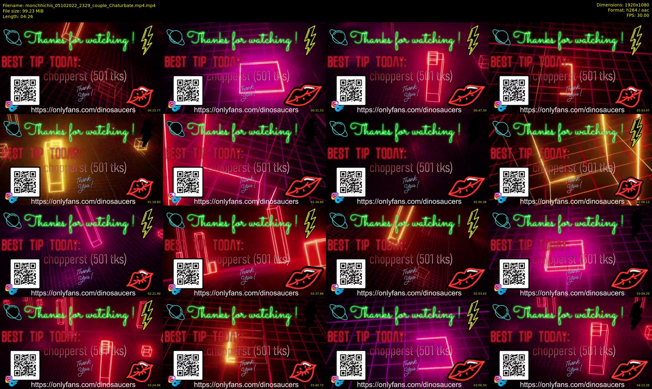 monchhichis — 5 minute Chaturbate couple cam show recording, 1080p, Oct 5, 2022
