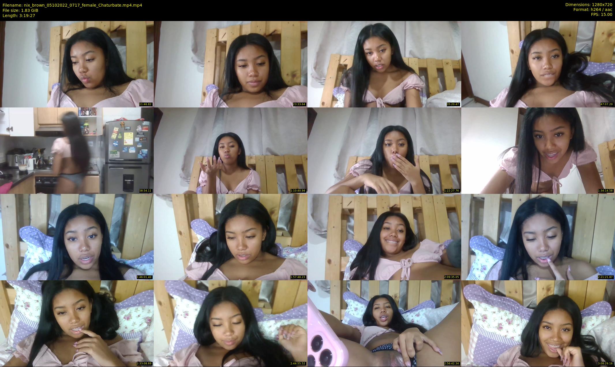 nix_brown — 200 minute Chaturbate female cam show recording, 720p, Oct 5, 2022
