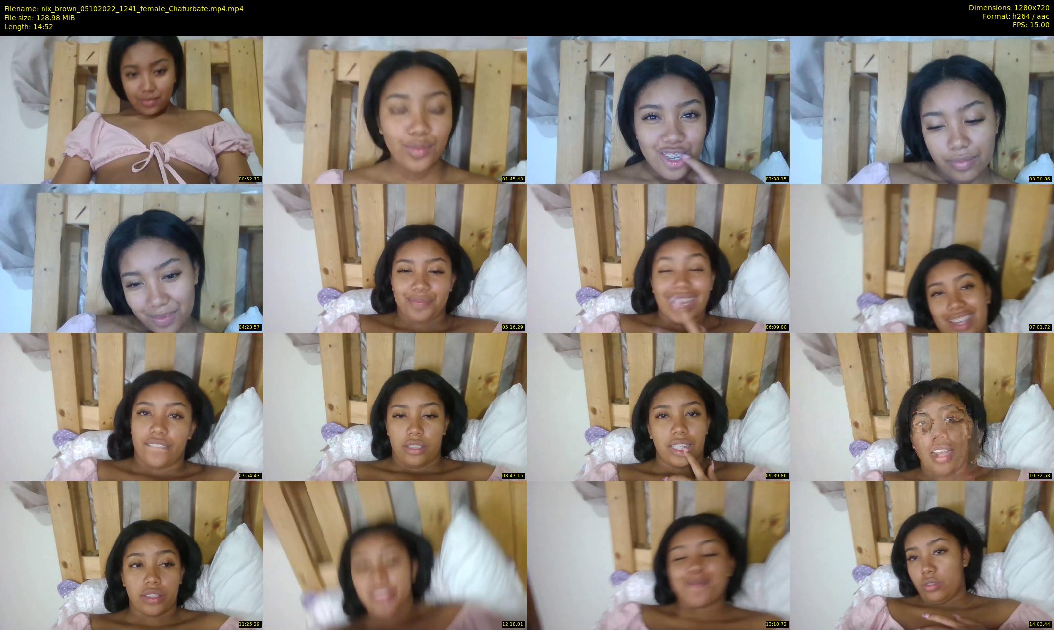 nix_brown — 15 minute Chaturbate female cam show recording, 720p, Oct 5, 2022