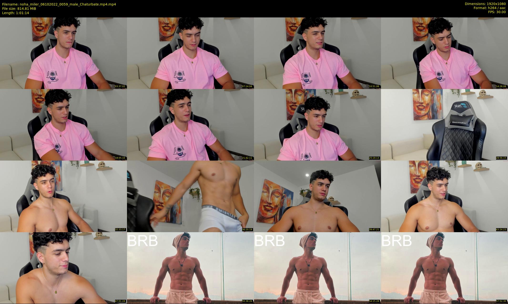 noha_miler — 62 minute Chaturbate male cam show recording, 1080p, Oct 6, 2022