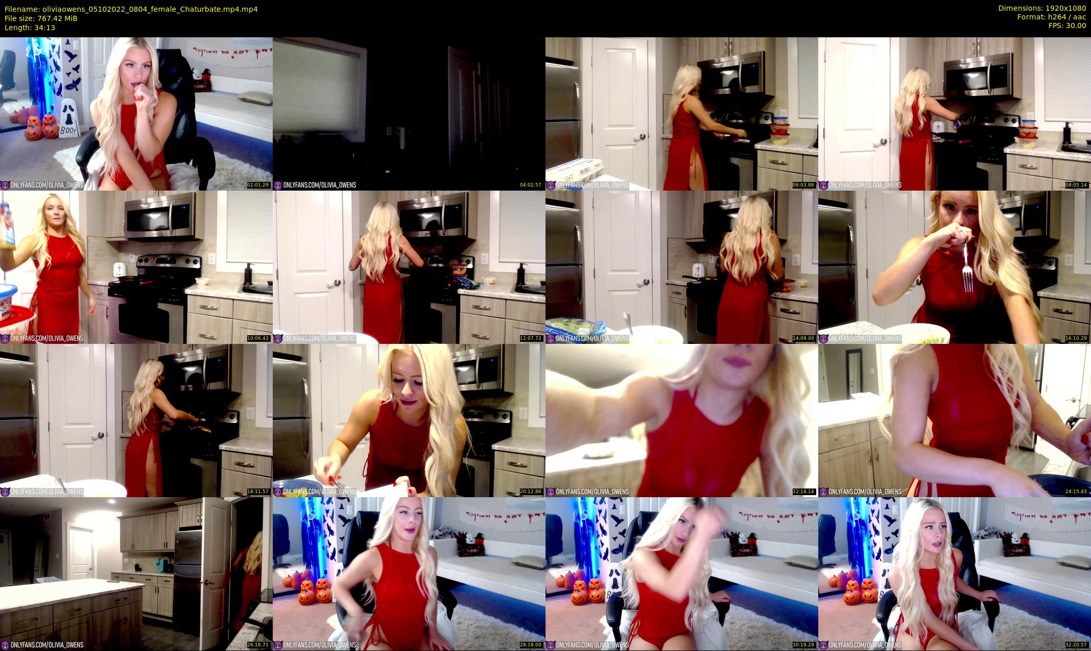 oliviaowens — 35 minute Chaturbate female cam show recording, 1080p, Oct 5, 2022