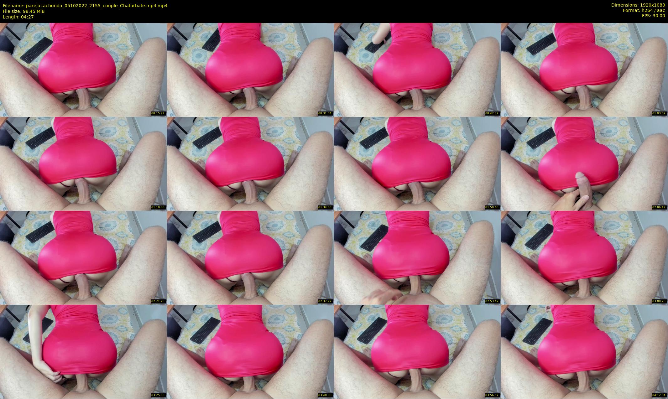 parejacachonda — 5 minute Chaturbate couple cam show recording, 1080p, Oct 5, 2022