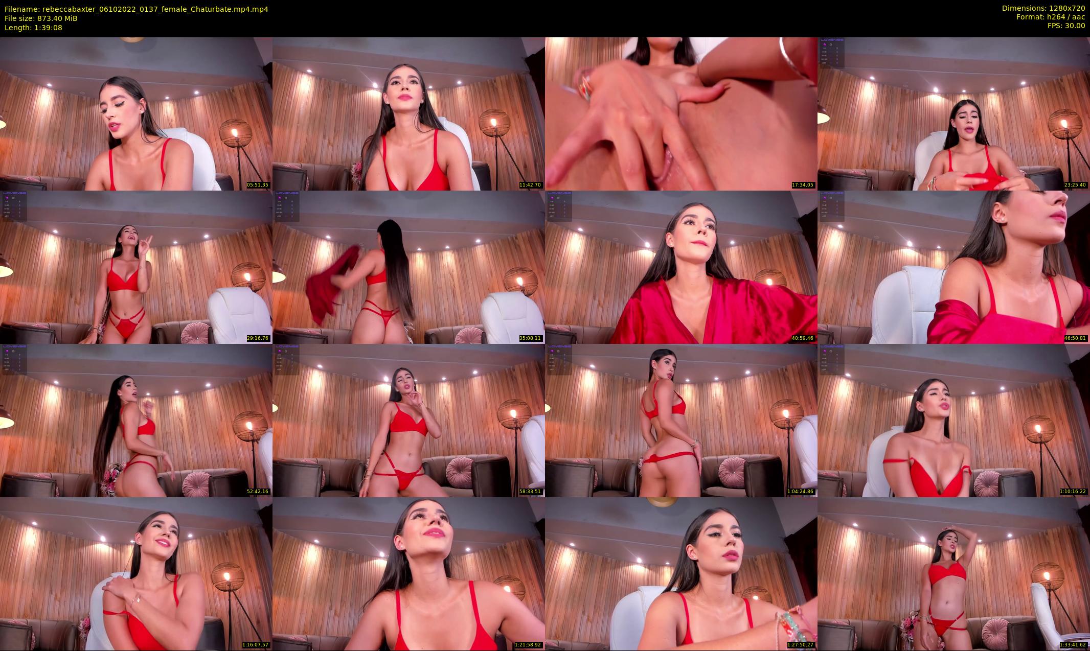 rebeccabaxter — 100 minute Chaturbate female cam show recording, 720p, Oct 6, 2022