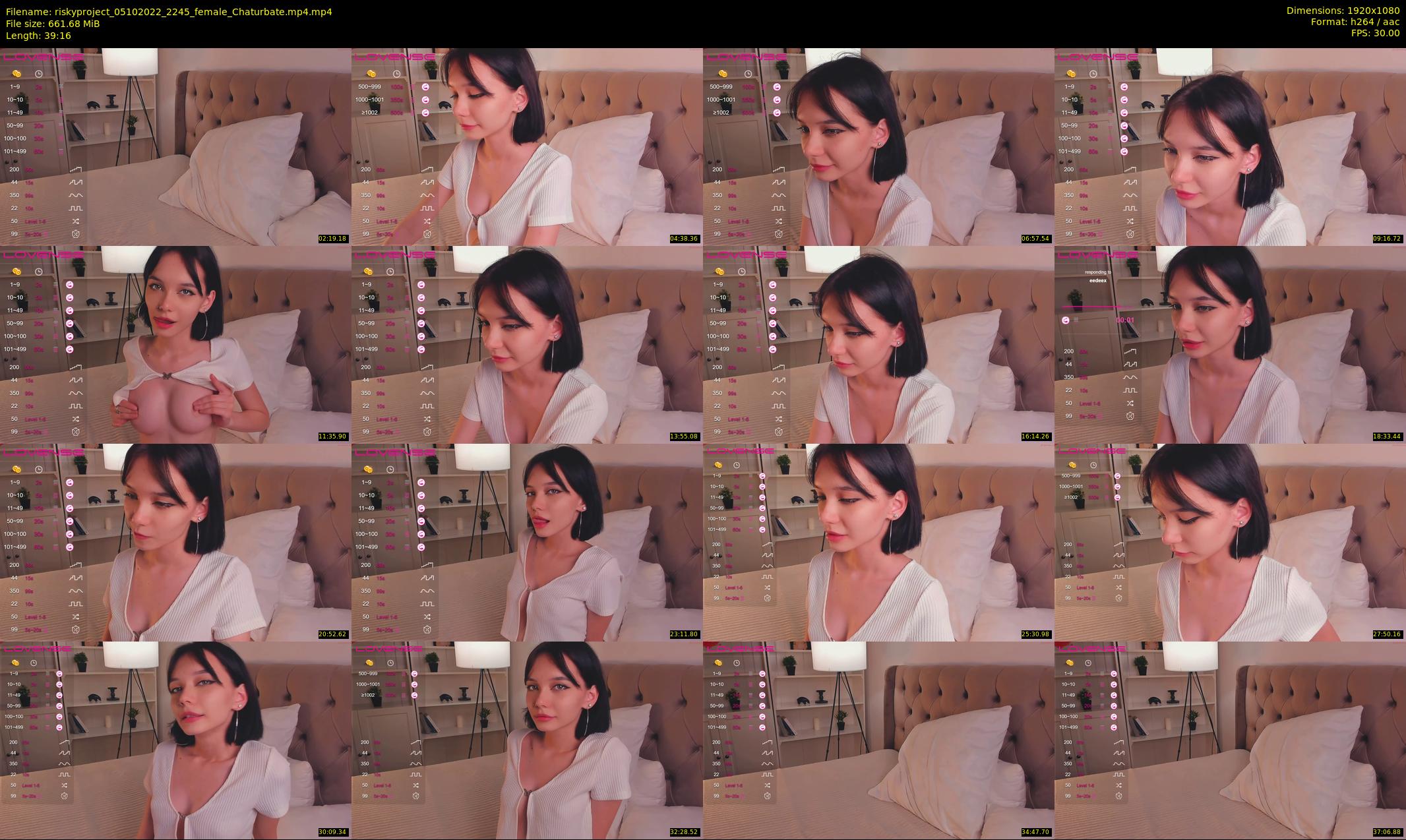 riskyproject — 40 minute Chaturbate couple cam show recording, 1080p, Oct 5, 2022