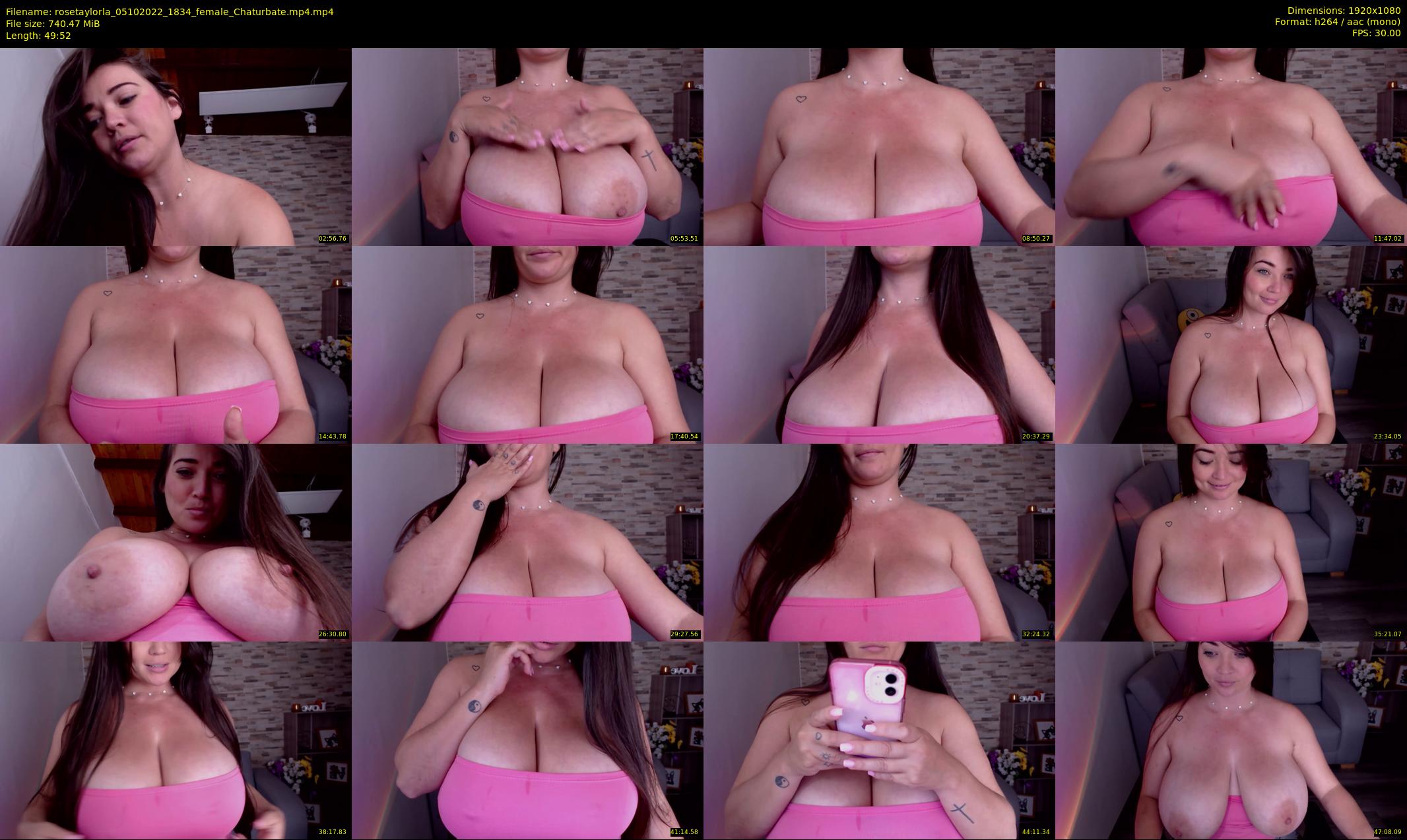 rosetaylorla — 50 minute Chaturbate female cam show recording, 1080p, Oct 5, 2022