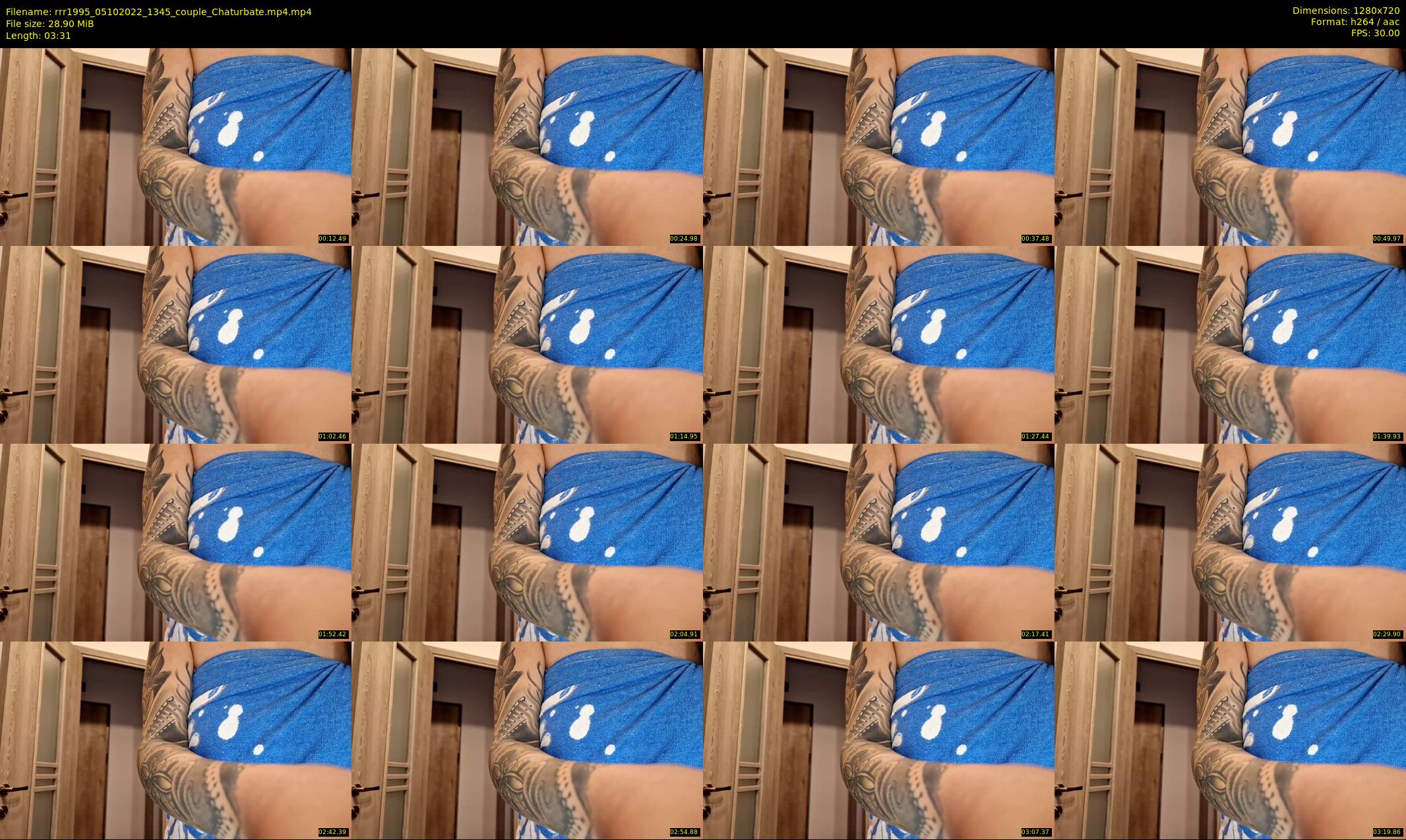 rrr1995 — 4 minute Chaturbate couple cam show recording, 720p, Oct 5, 2022