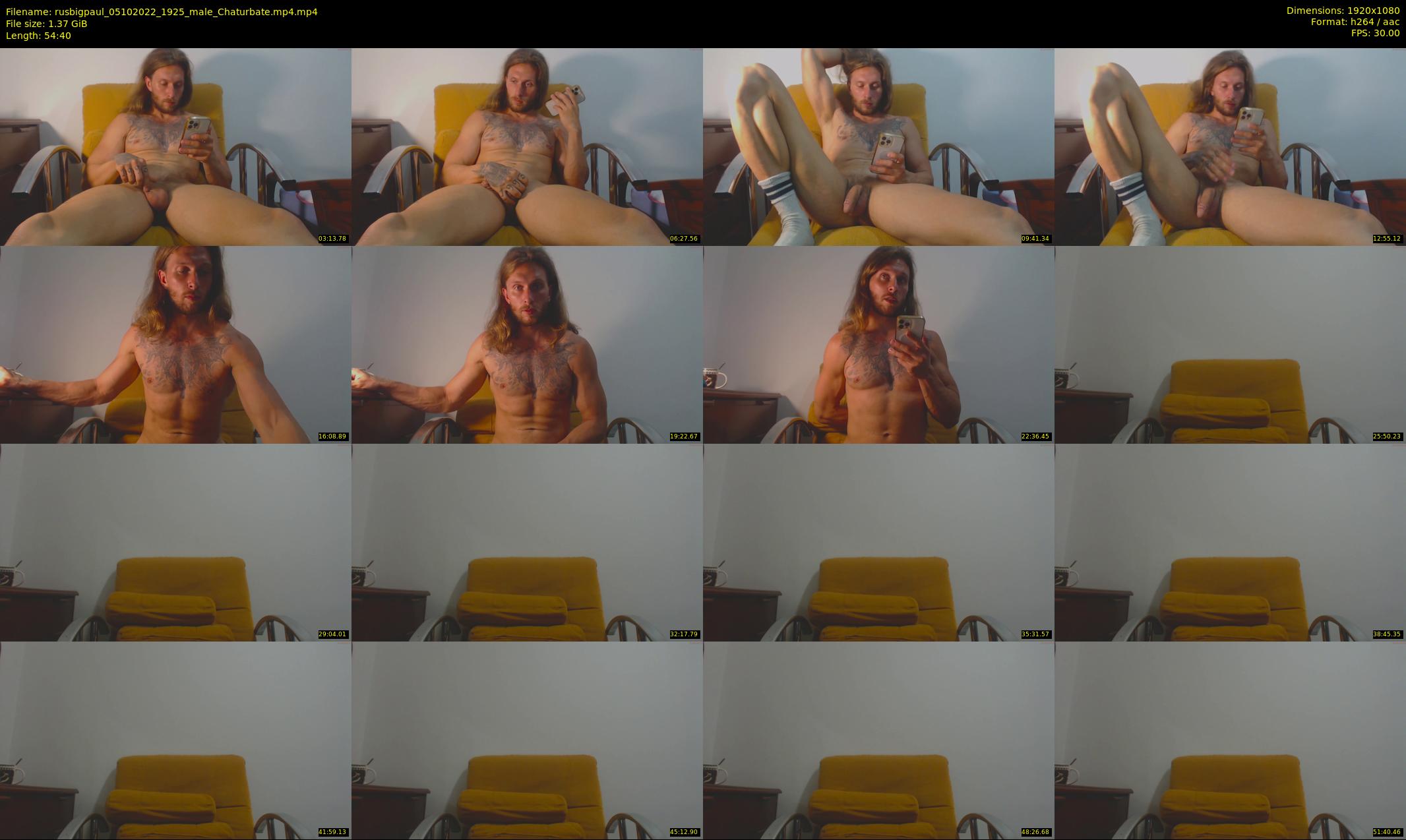 rusbigpaul — 55 minute Chaturbate male cam show recording, 1080p, Oct 5, 2022