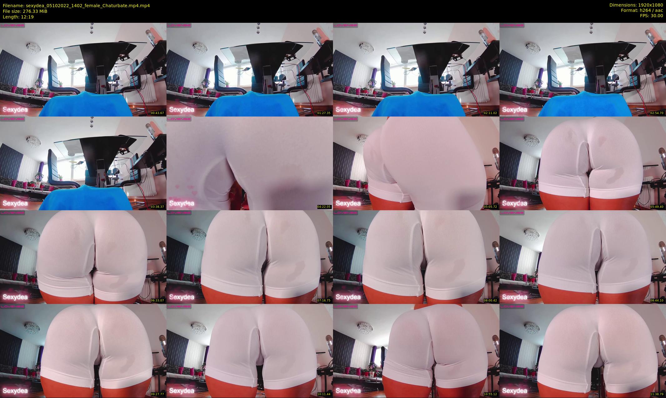 sexydea — 13 minute Chaturbate female cam show recording, 1080p, Oct 5, 2022
