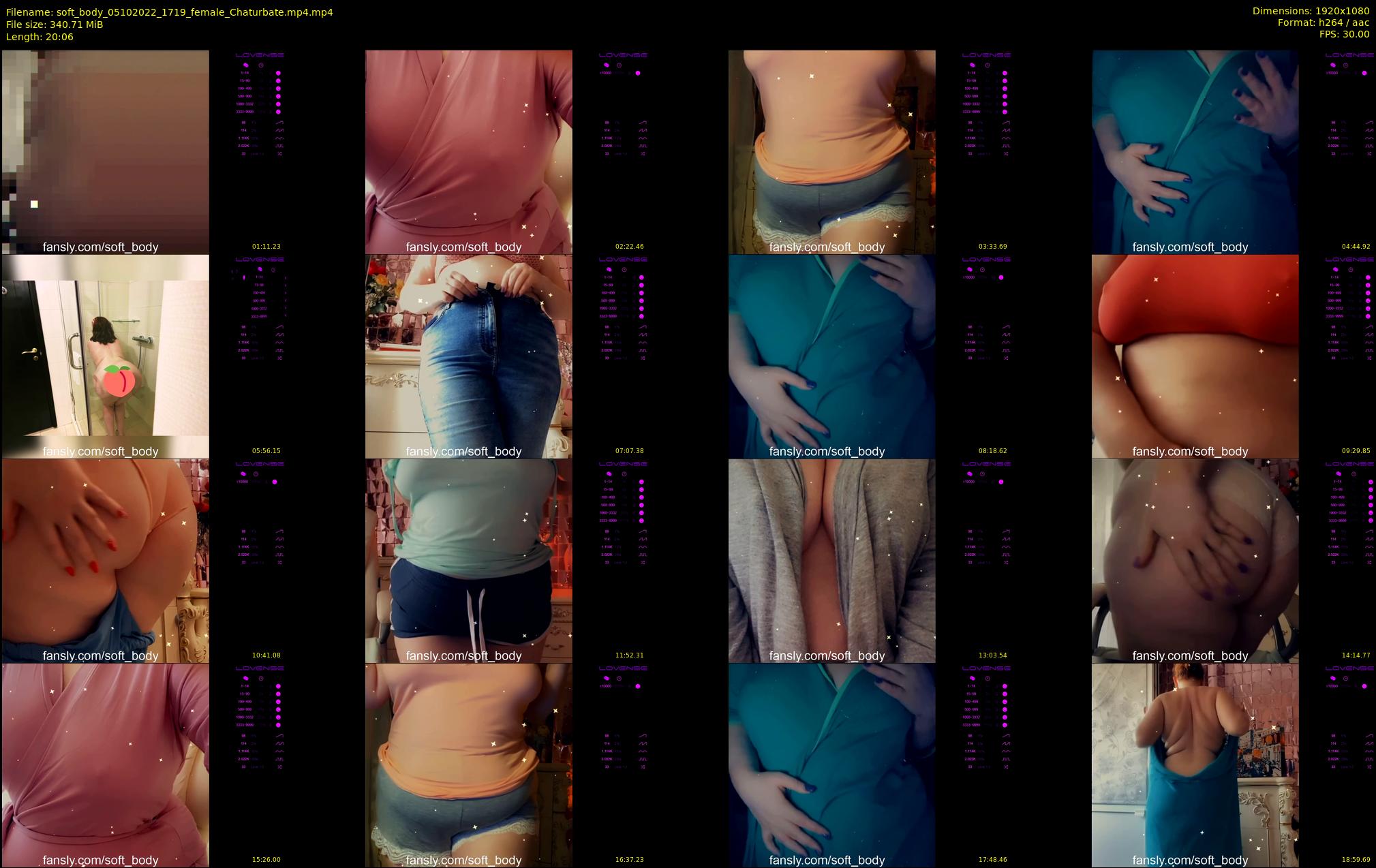 soft_body — 21 minute Chaturbate female cam show recording, 1080p, Oct 5, 2022