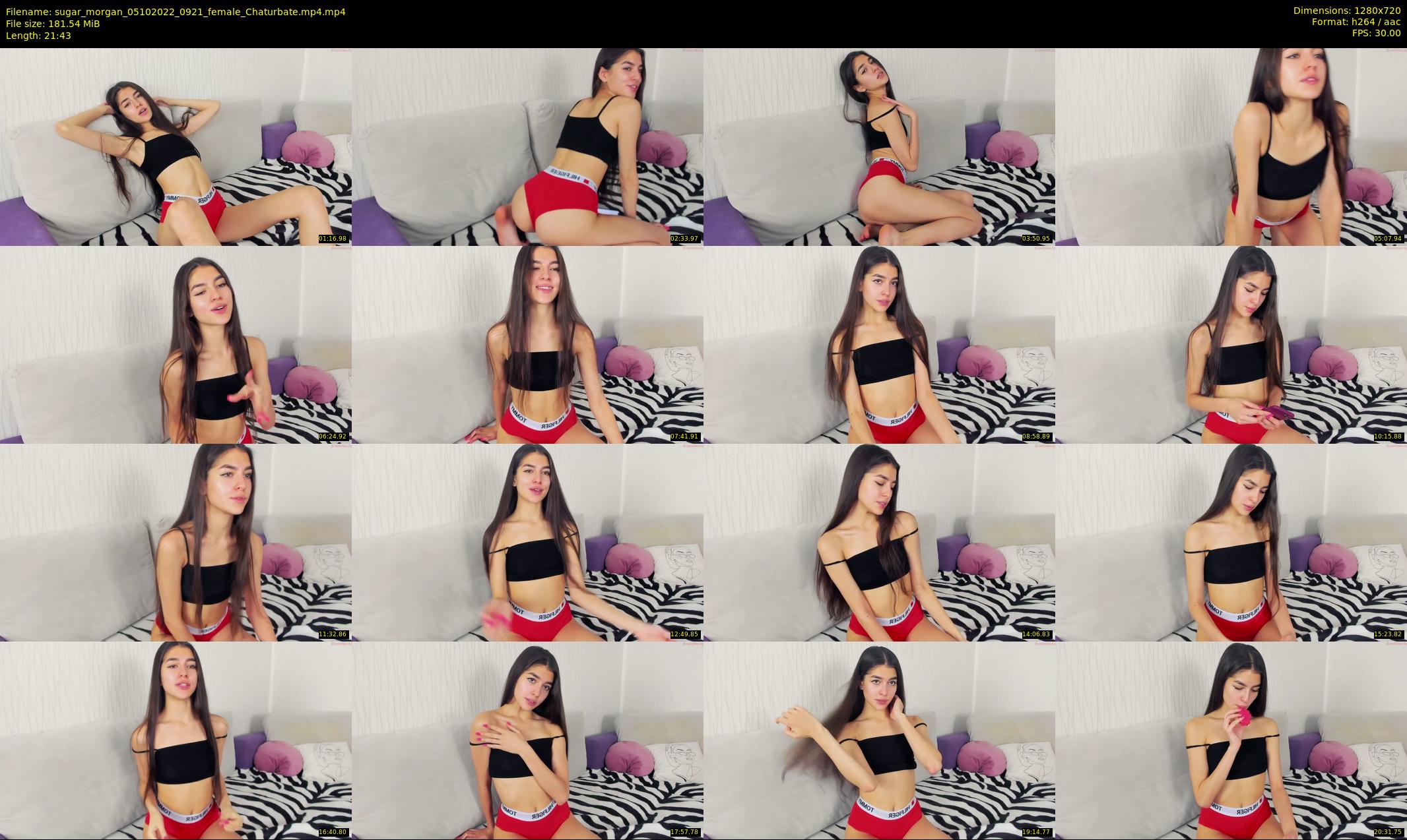 sugar_morgan — 22 minute Chaturbate female cam show recording, 720p, Oct 5, 2022