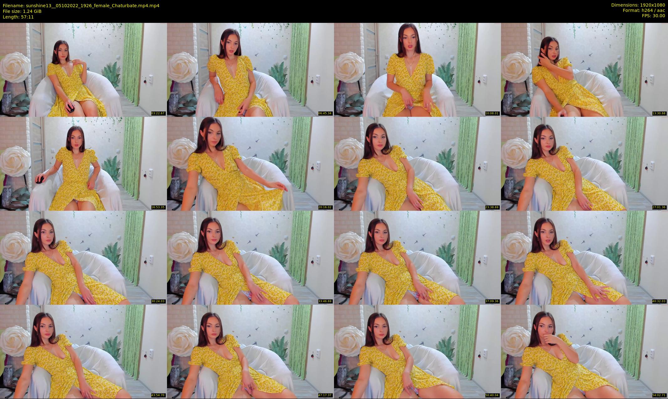 sunshine13_ — 58 minute Chaturbate female cam show recording, 1080p, Oct 5, 2022